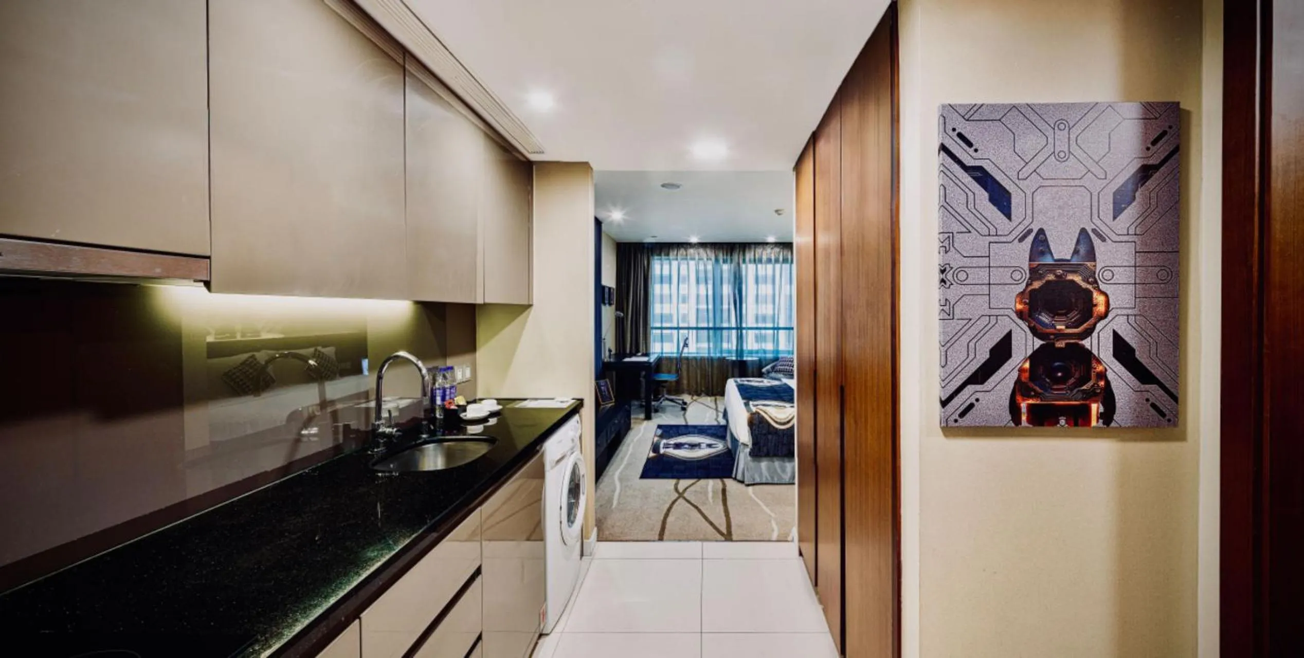 Kitchen or kitchenette in Ascott Huai Hai Road Shanghai, Xintiandi