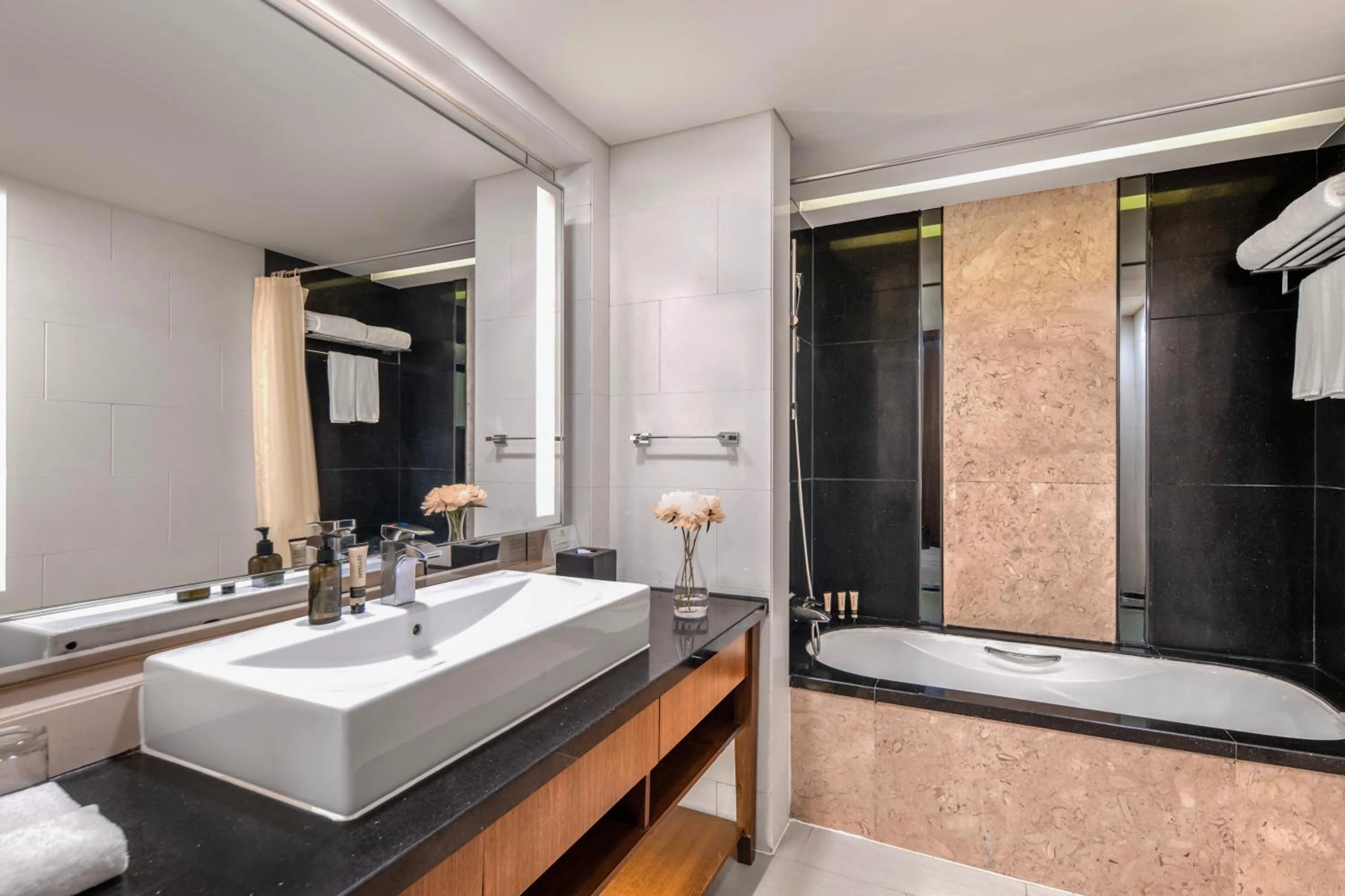 Bathroom in Ascott Huai Hai Road Shanghai, Xintiandi