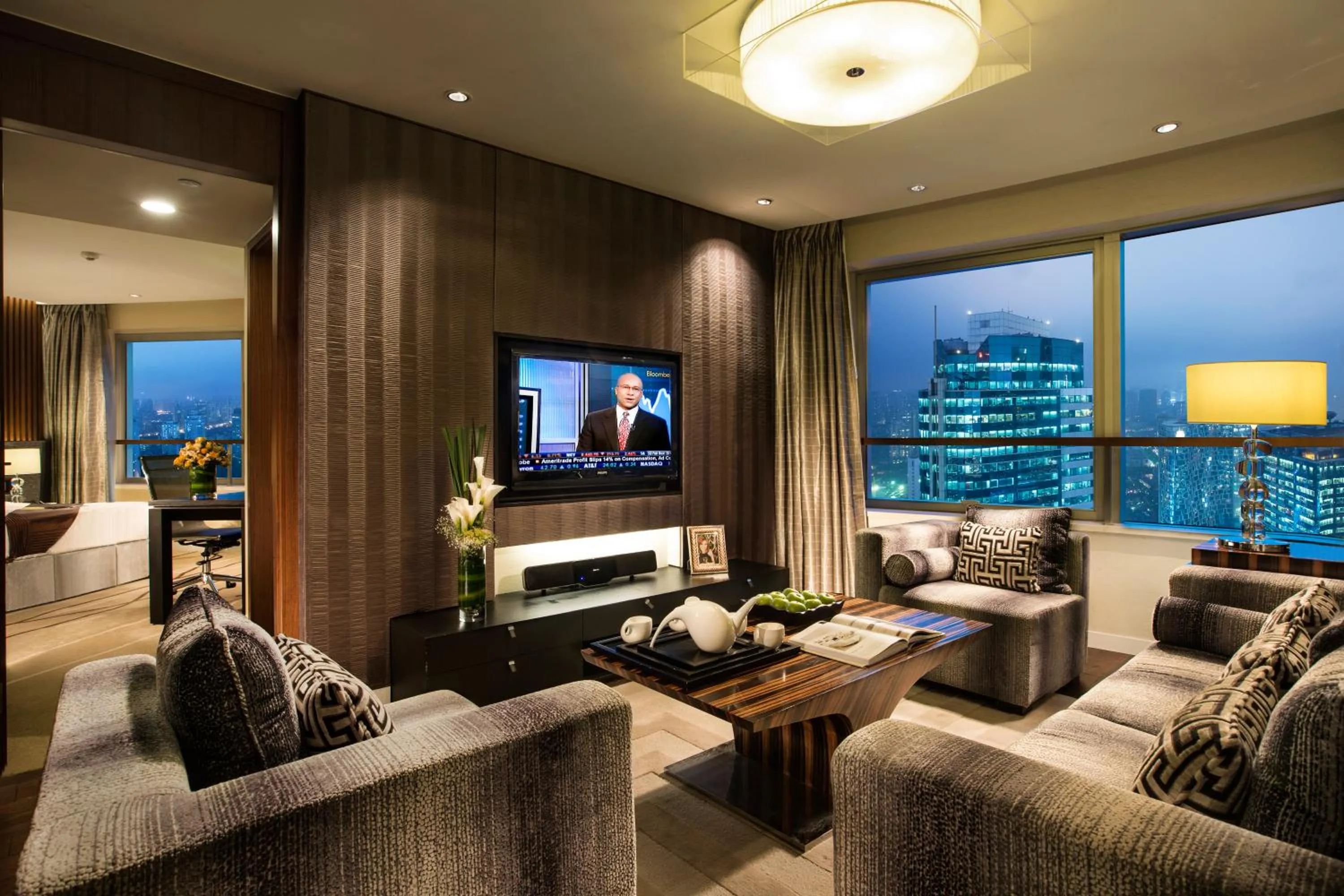 Living room in Ascott Huai Hai Road Shanghai, Xintiandi