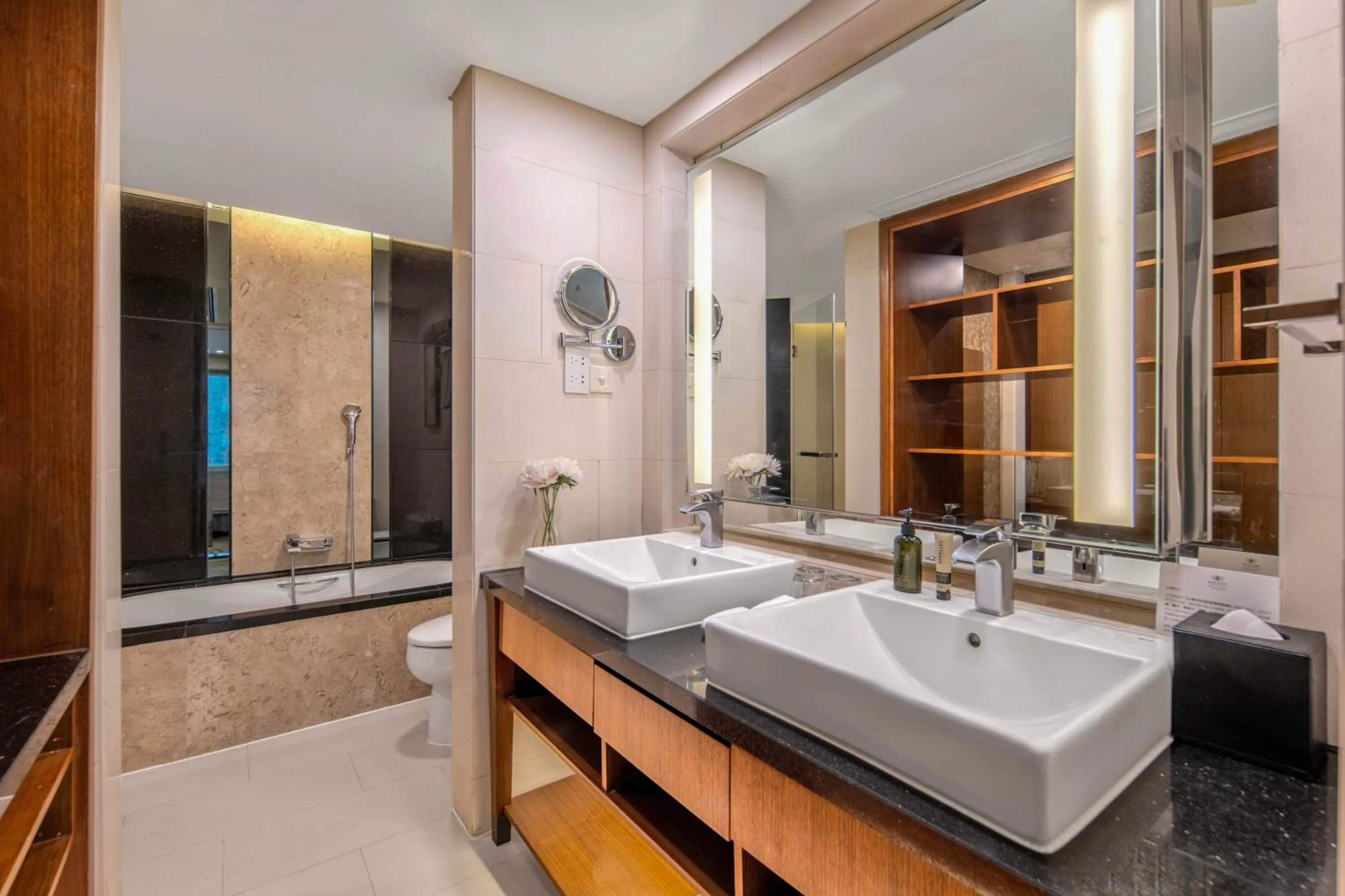 Bathroom in Ascott Huai Hai Road Shanghai, Xintiandi