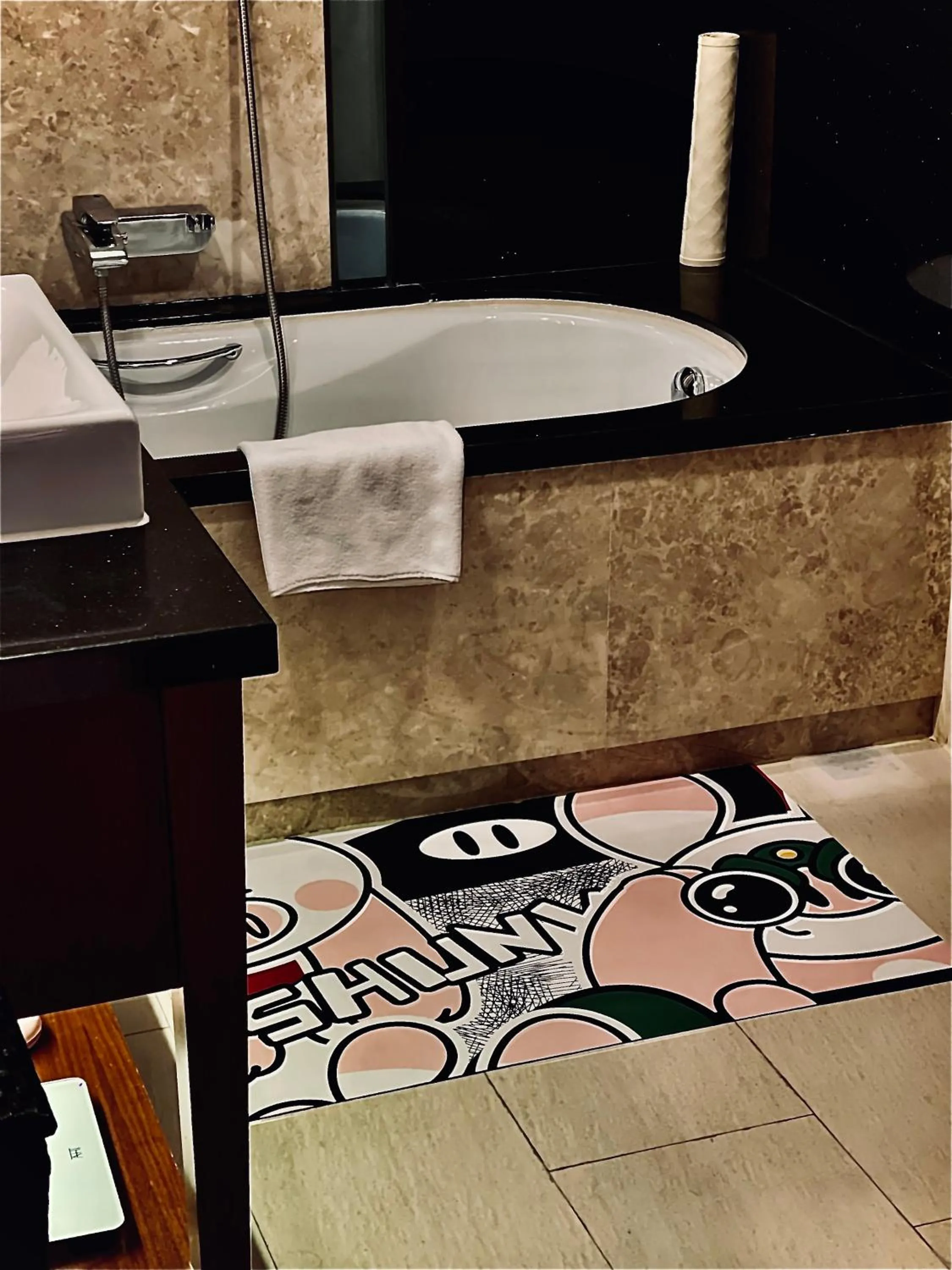 Bathroom in Ascott Huai Hai Road Shanghai, Xintiandi