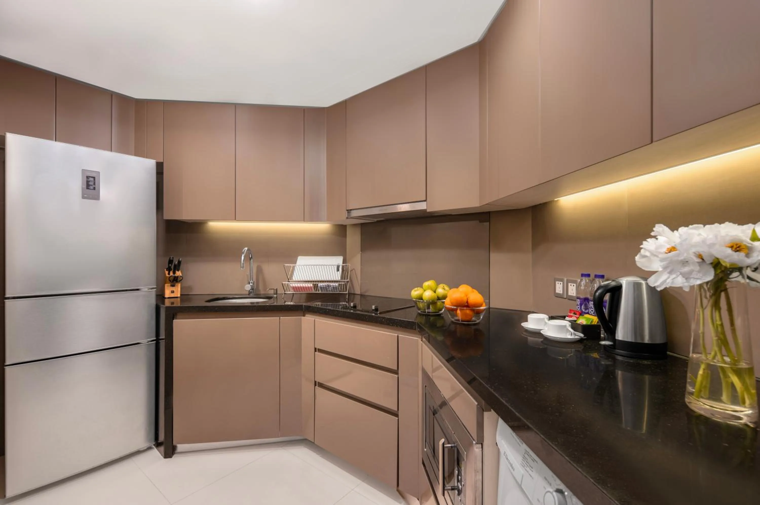 Kitchen or kitchenette in Ascott Huai Hai Road Shanghai, Xintiandi