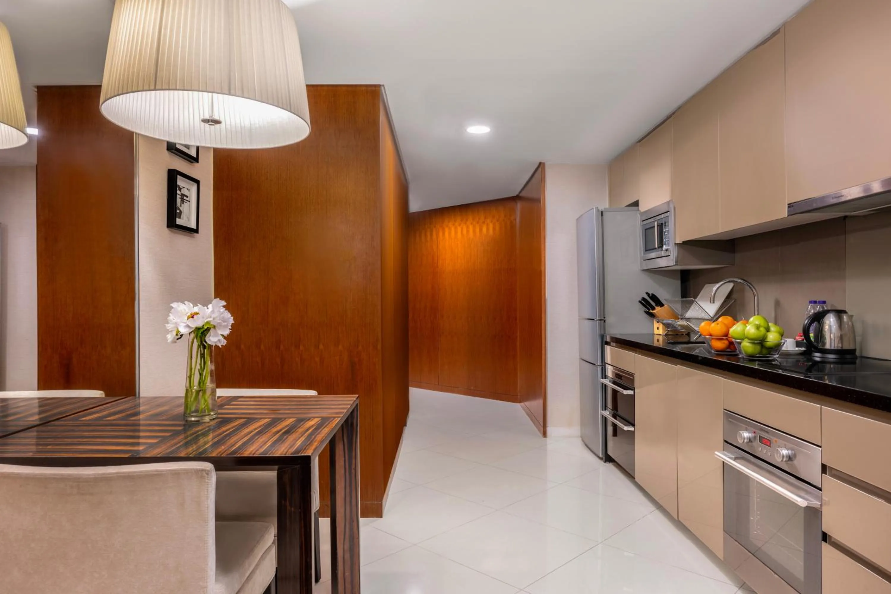 Kitchen or kitchenette in Ascott Huai Hai Road Shanghai, Xintiandi