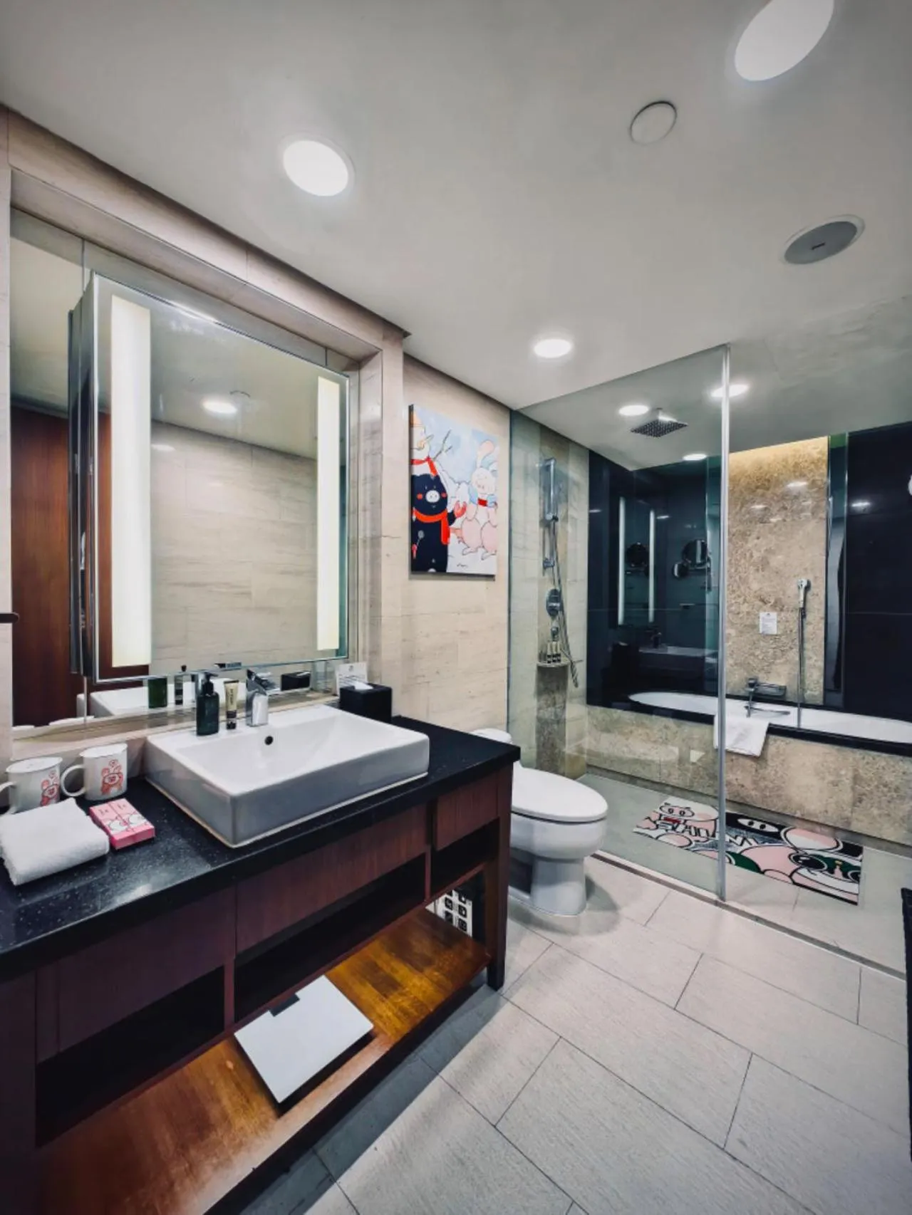 Toilet in Ascott Huai Hai Road Shanghai, Xintiandi