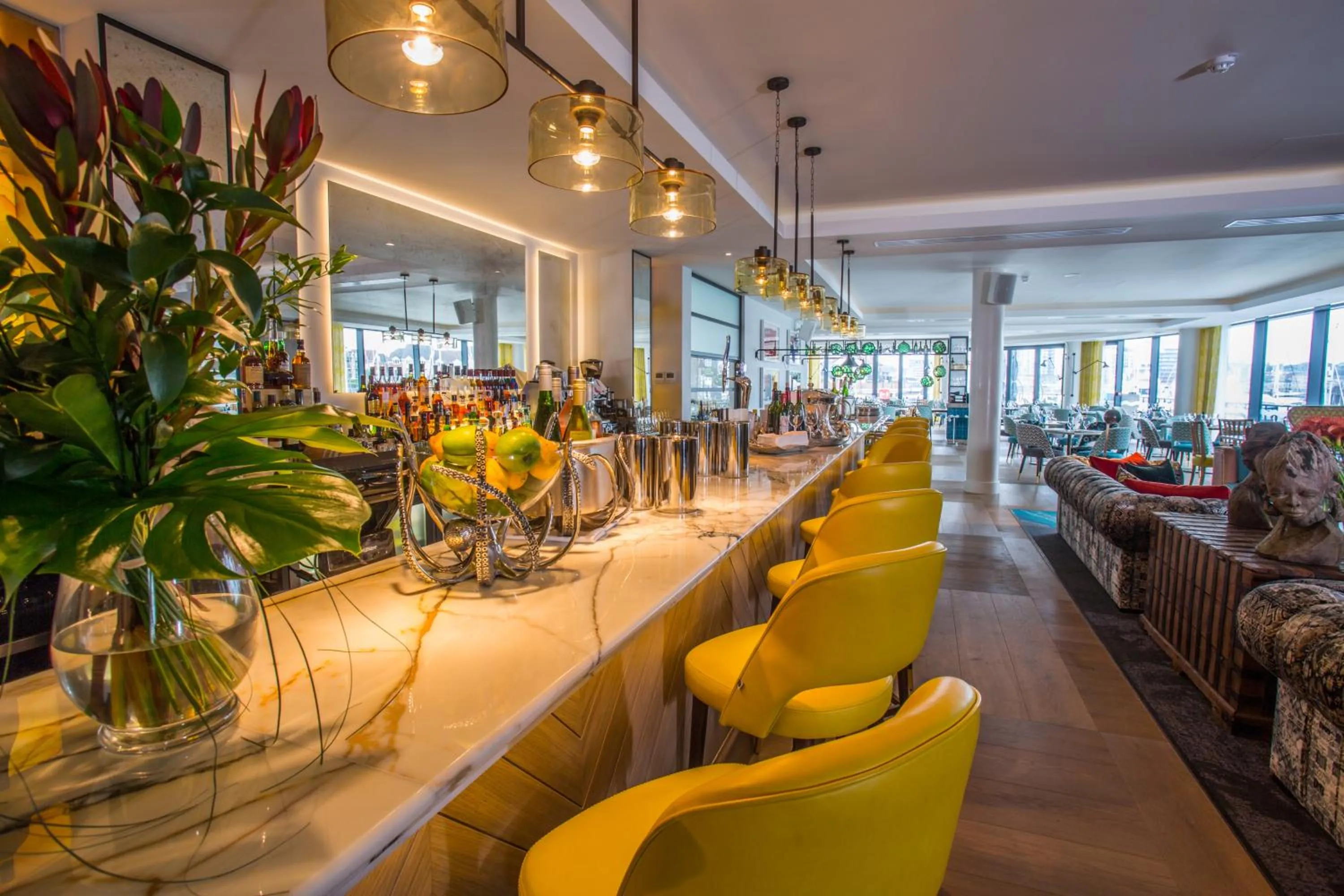 Restaurant/places to eat in Harbour Hotel & Spa Southampton