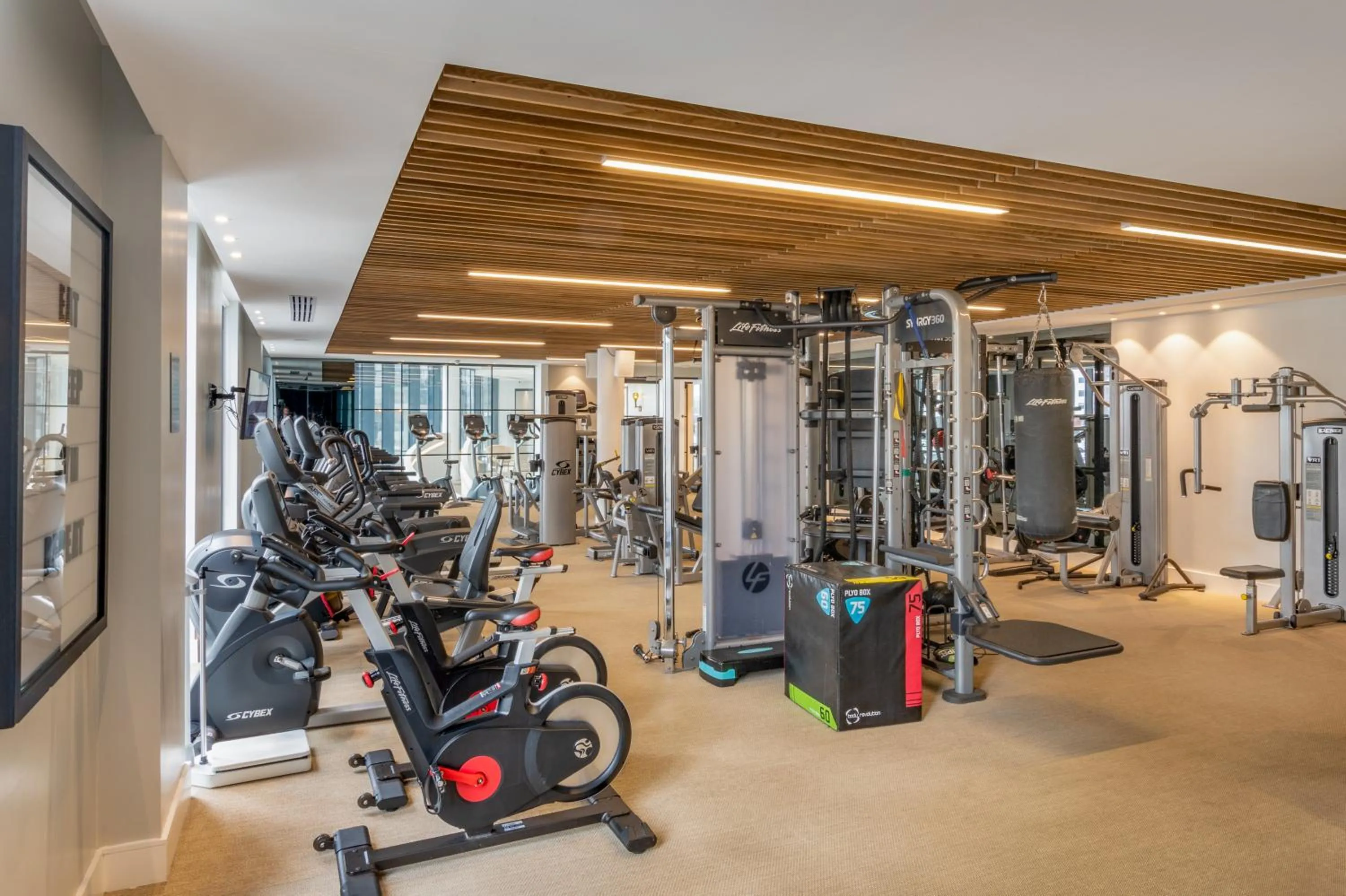Fitness centre/facilities in Harbour Hotel & Spa Southampton