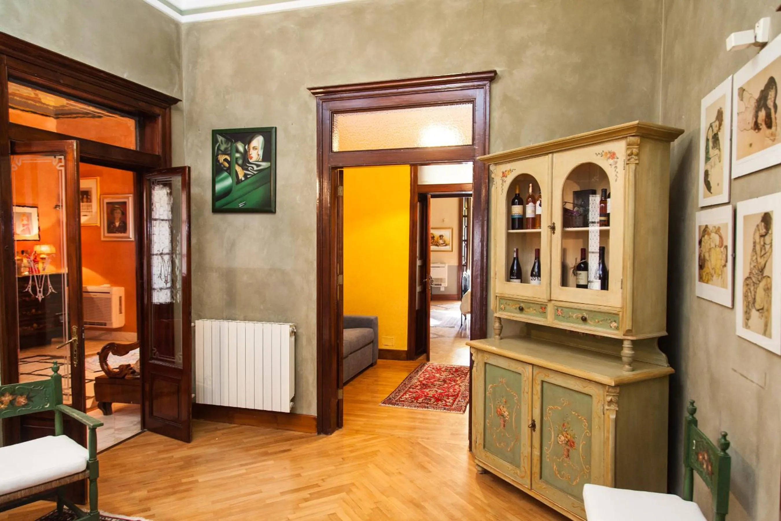 Lobby or reception in Palazzo Melluso LUXURY SUITE