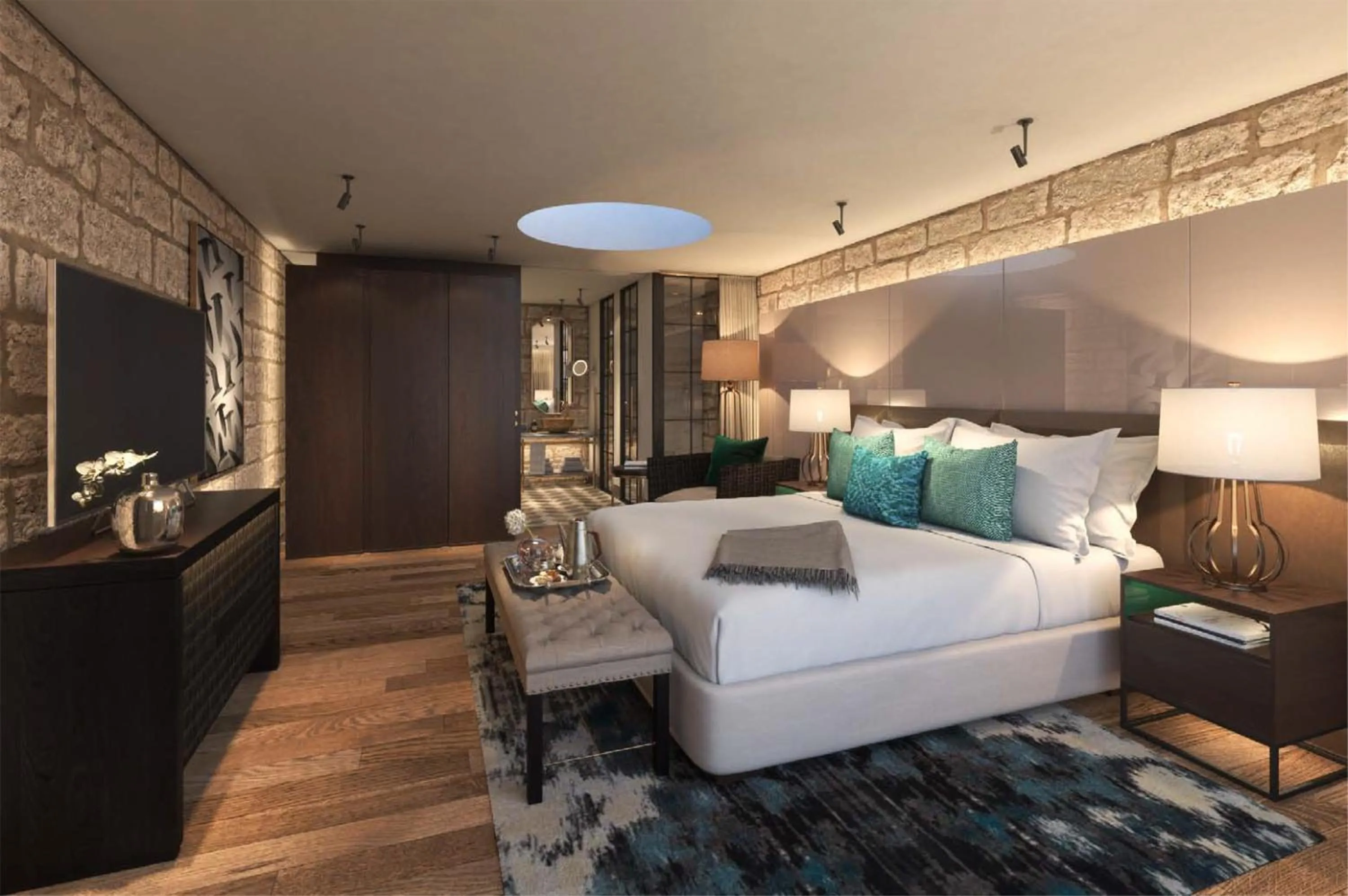 Bedroom, Bed in Mizpe Hayamim by Isrotel Exclusive