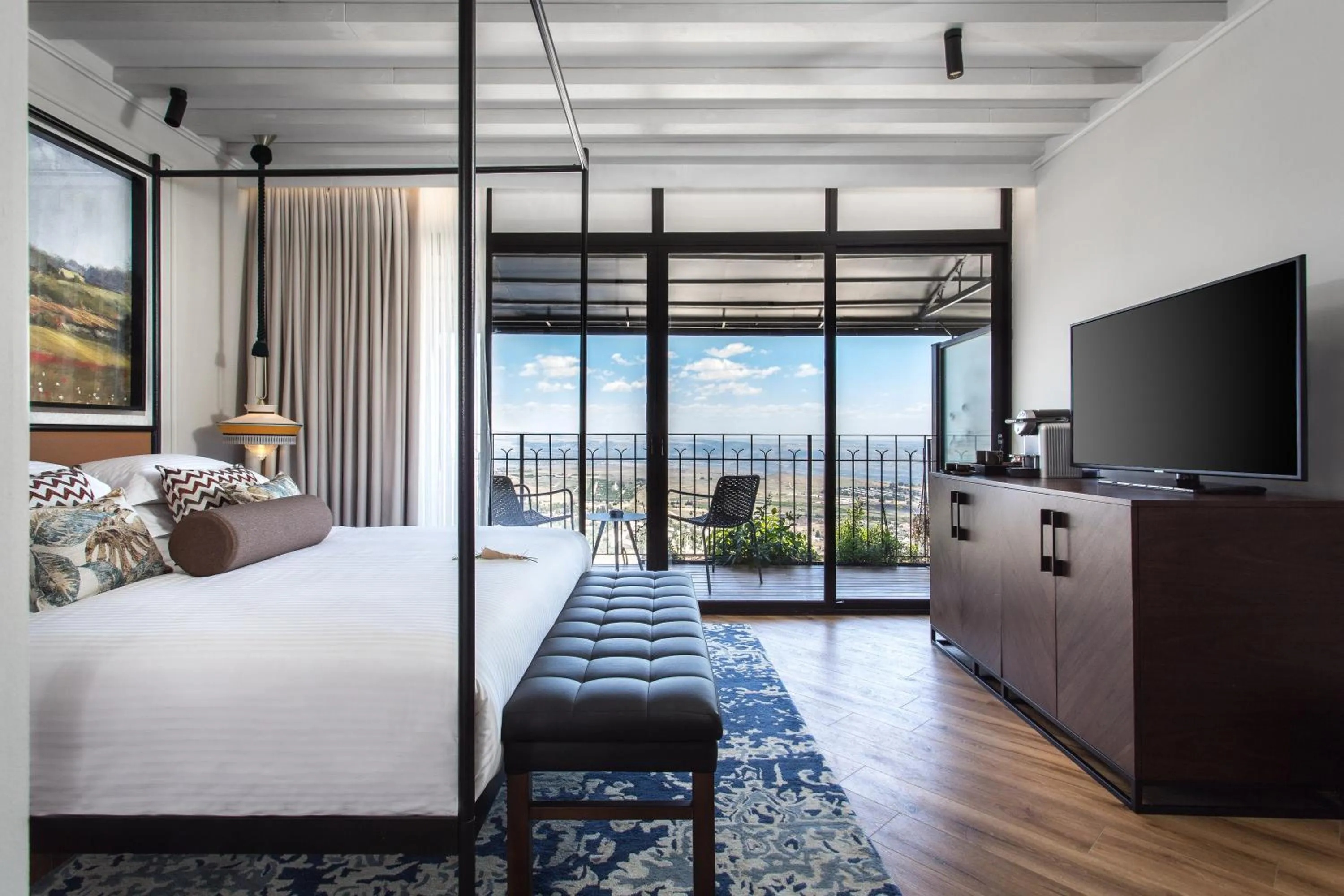 Bedroom, Bed in Mizpe Hayamim by Isrotel Exclusive