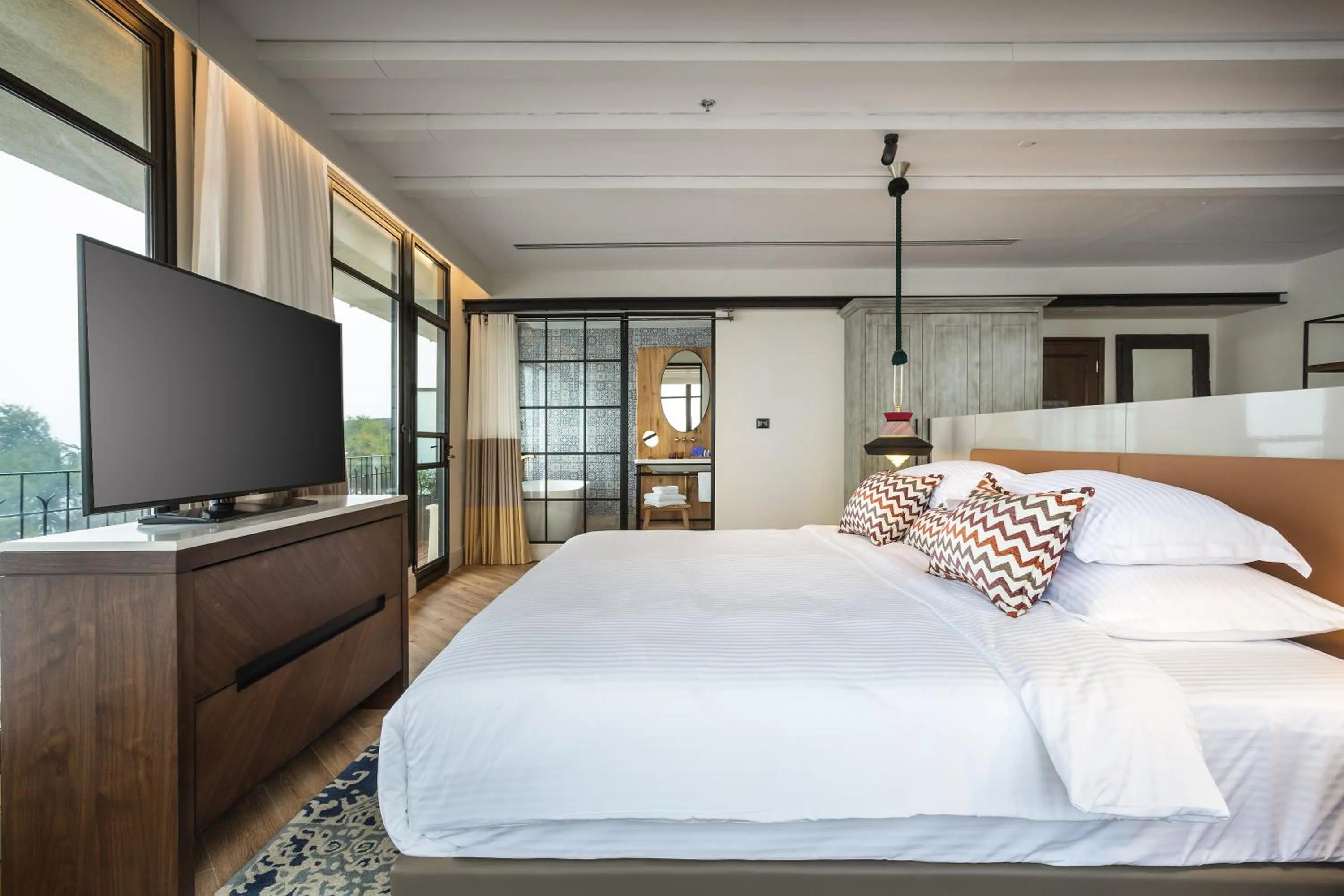 Bedroom, Bed in Mizpe Hayamim by Isrotel Exclusive