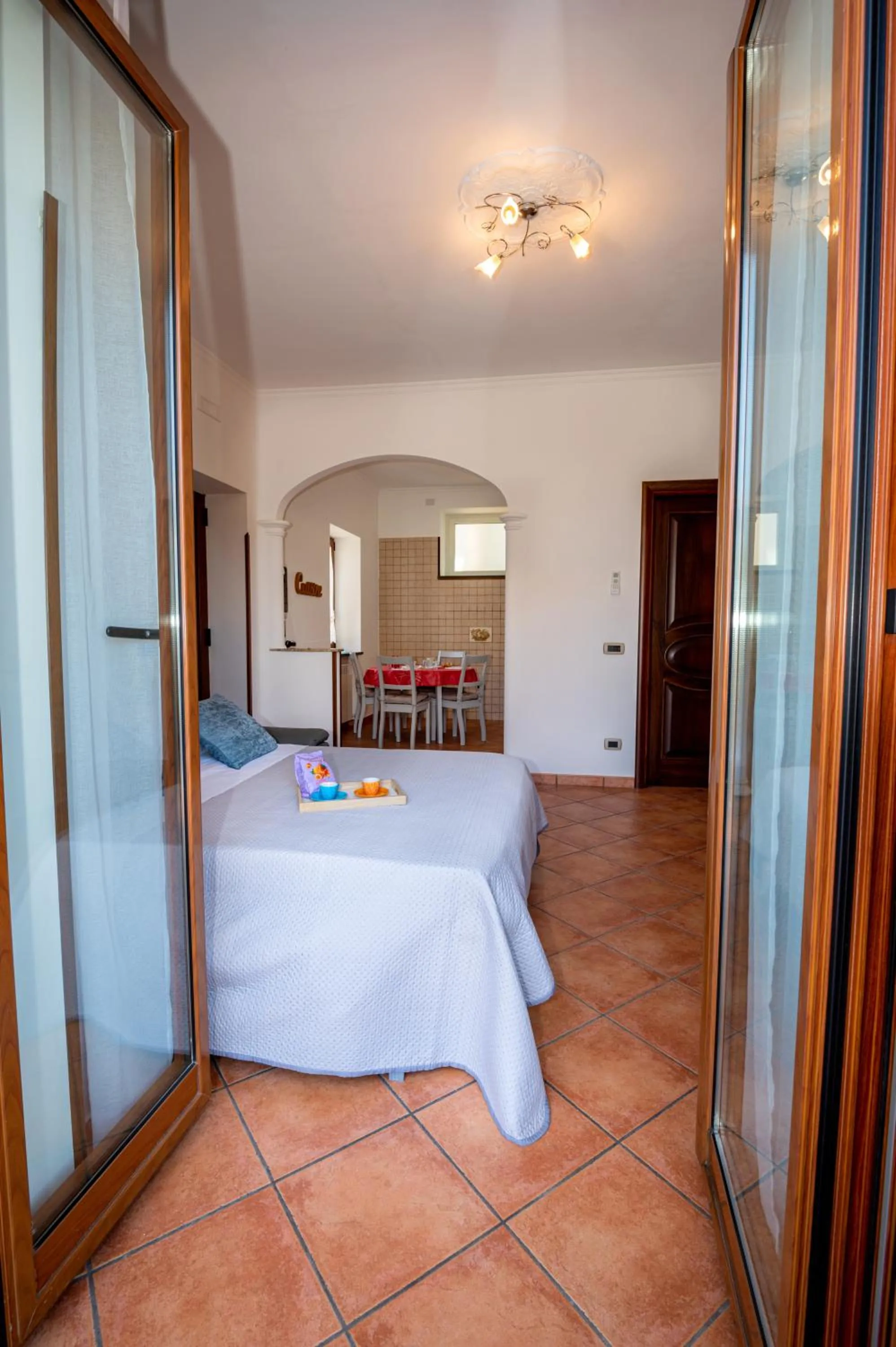 Living room, Bed in Maison Cipriani