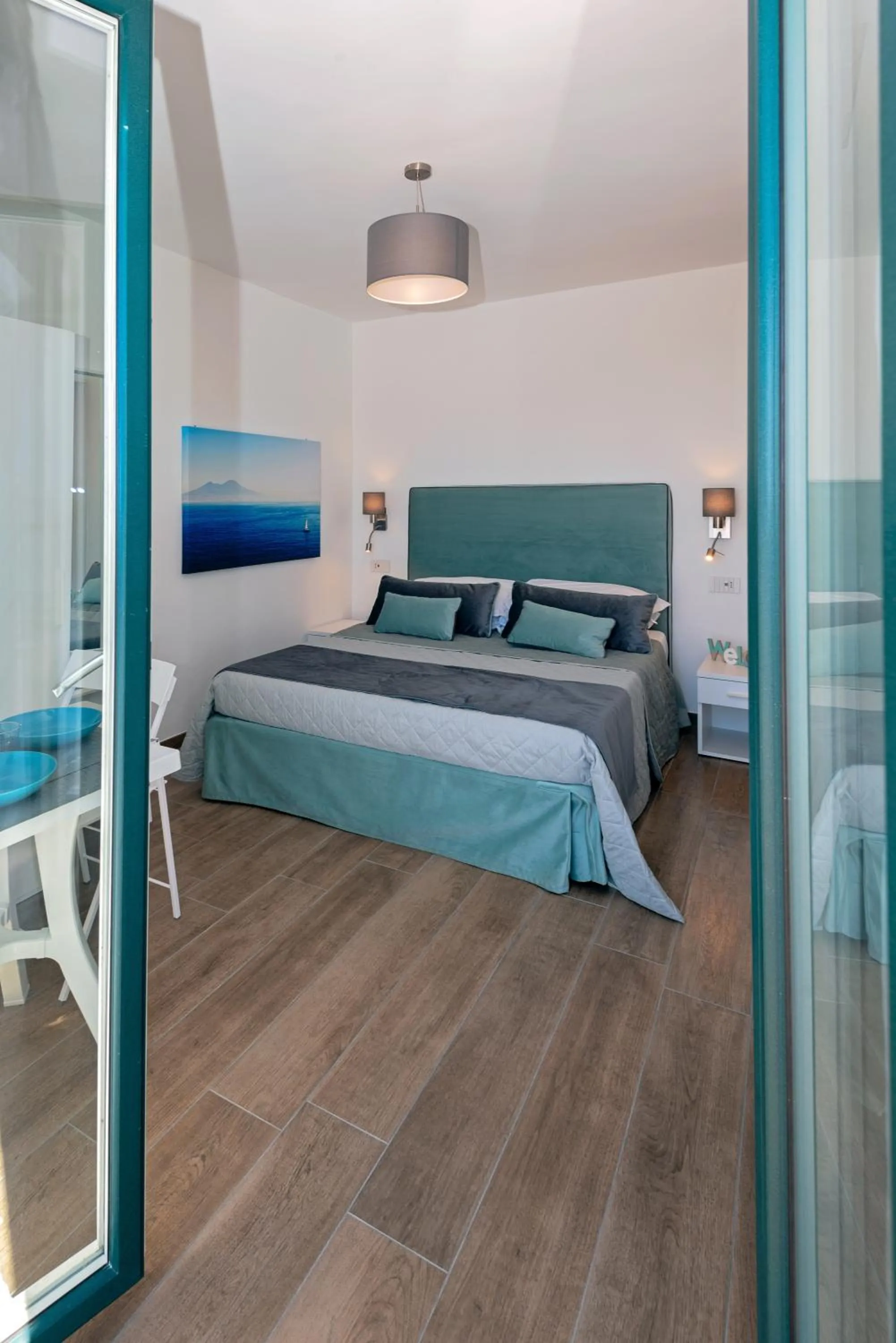 Decorative detail, Bed in Maison Cipriani