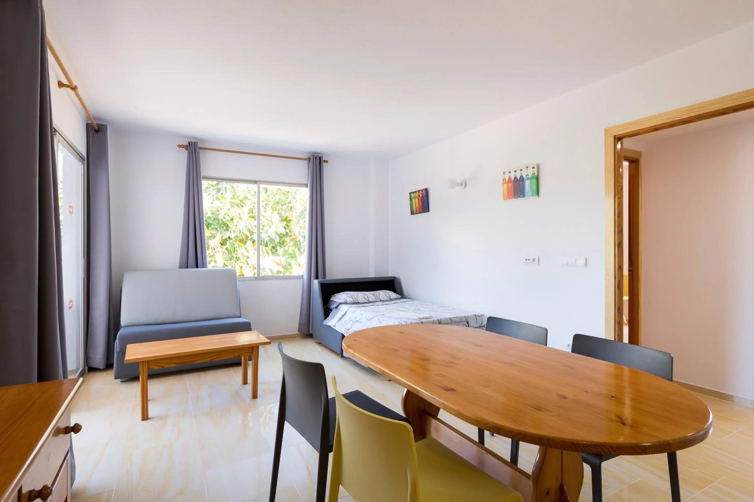 Living room in Apartamentos Zodiac