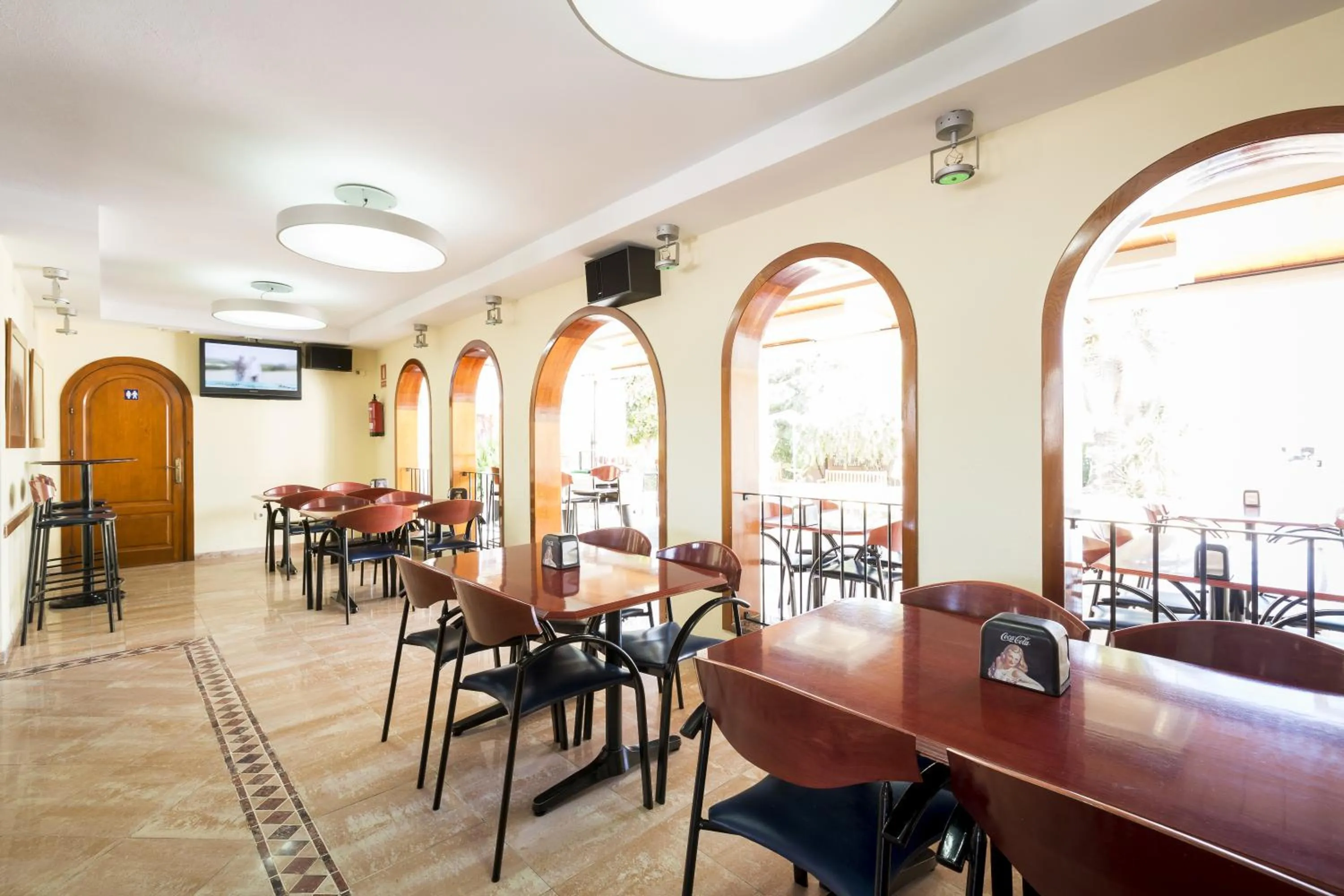 Lounge or bar in Apartamentos Zodiac