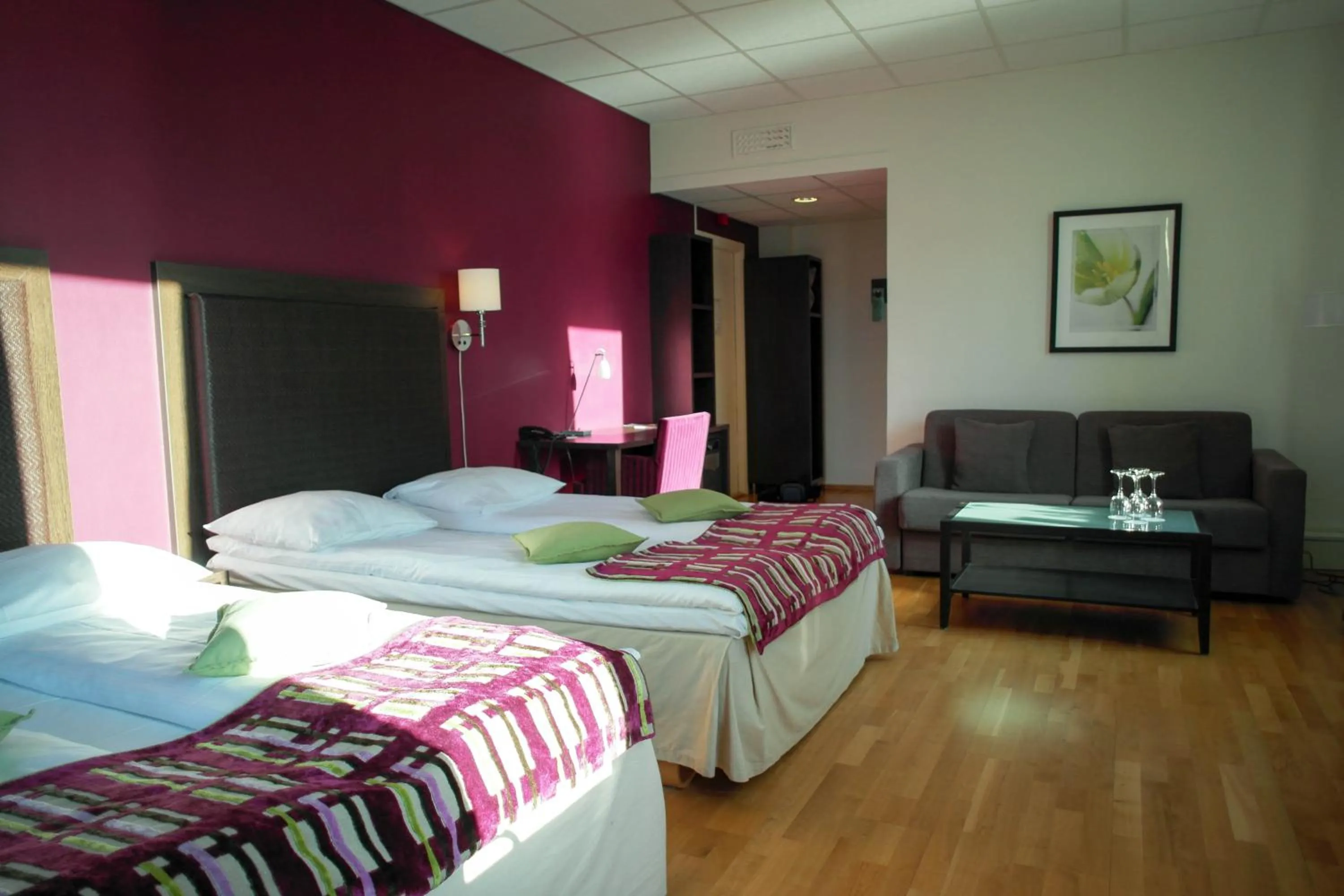 Bed in Quality Hotel Augustin