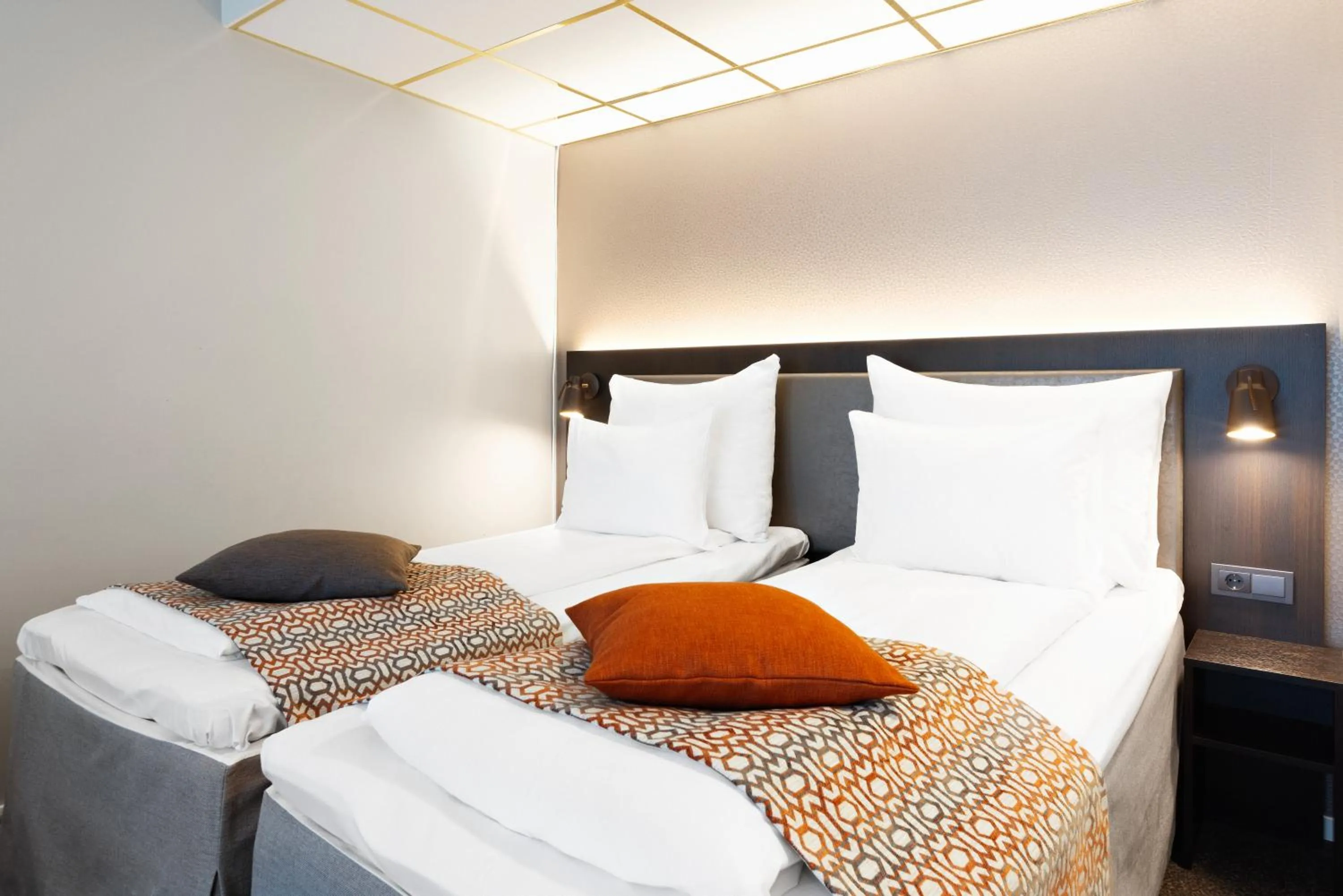 Bed in Quality Hotel Augustin