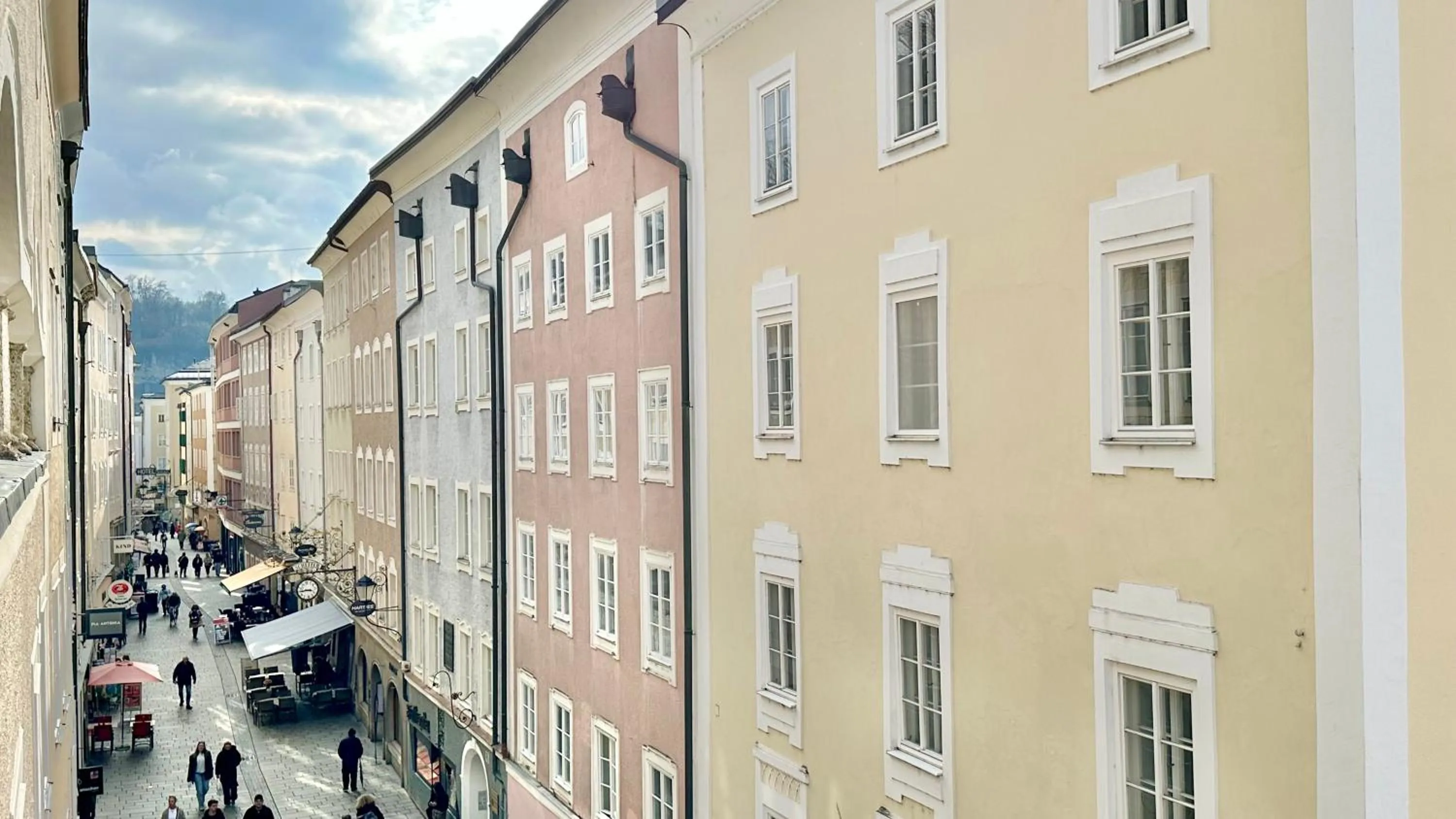 City view in Hotel Krone 1512