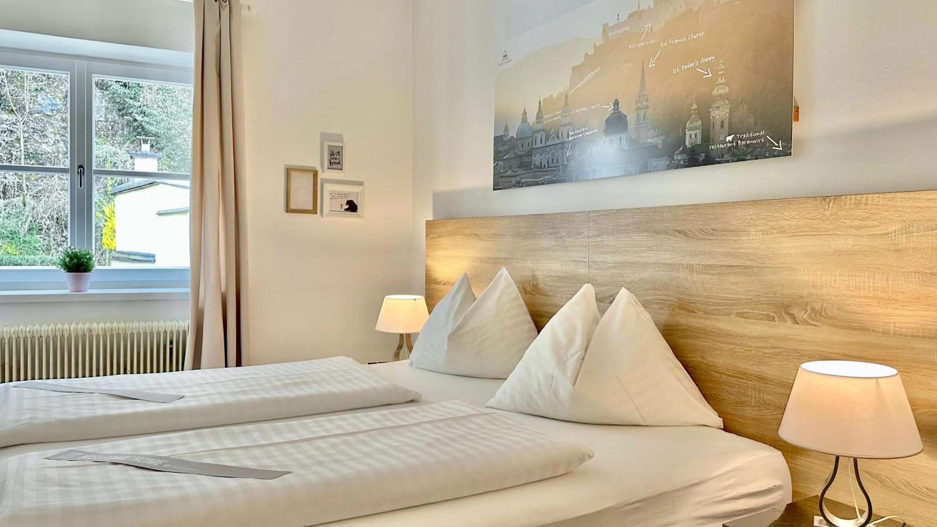 Bed in Hotel Krone 1512