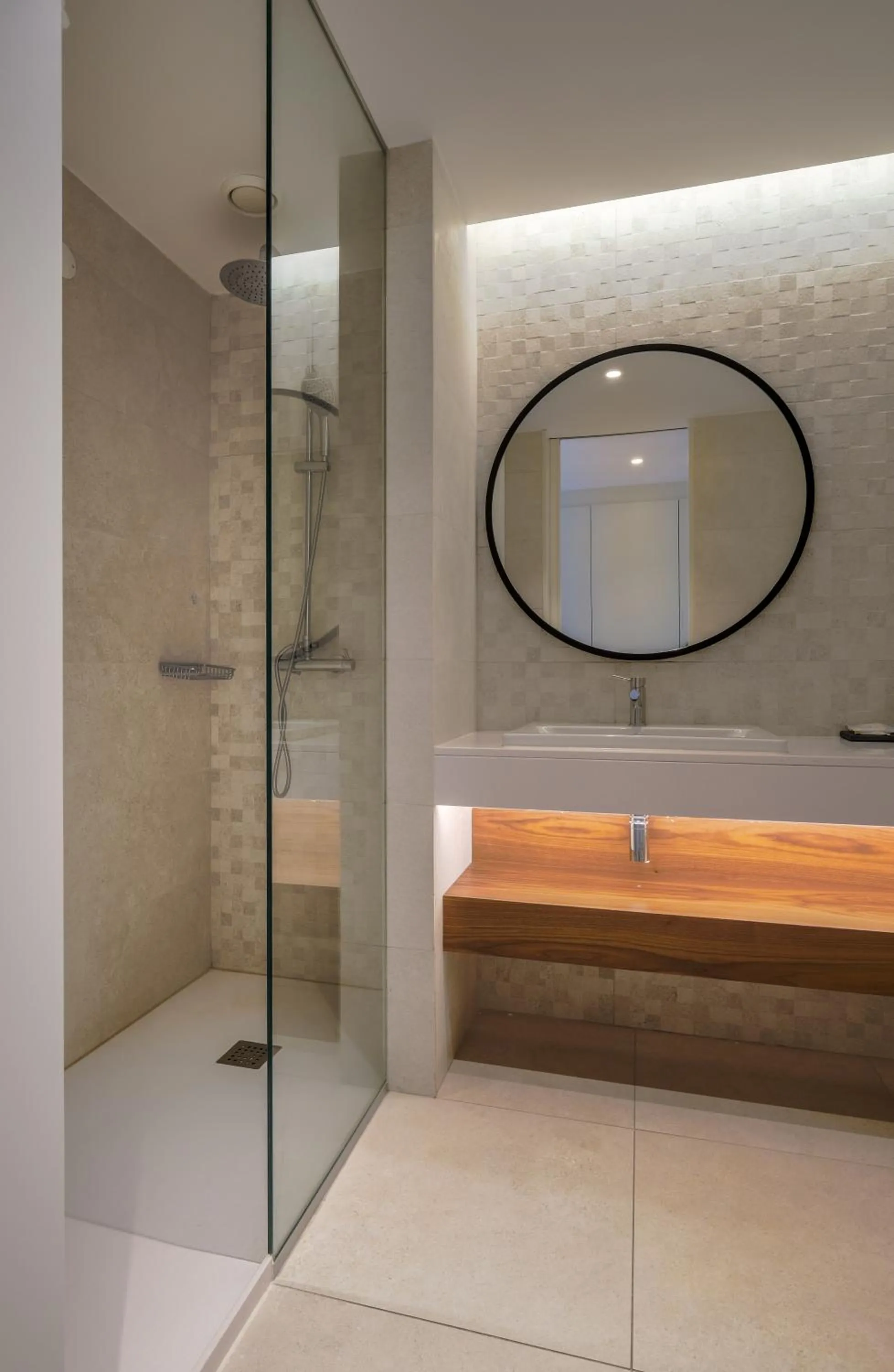 Bathroom in Hotel Vouga