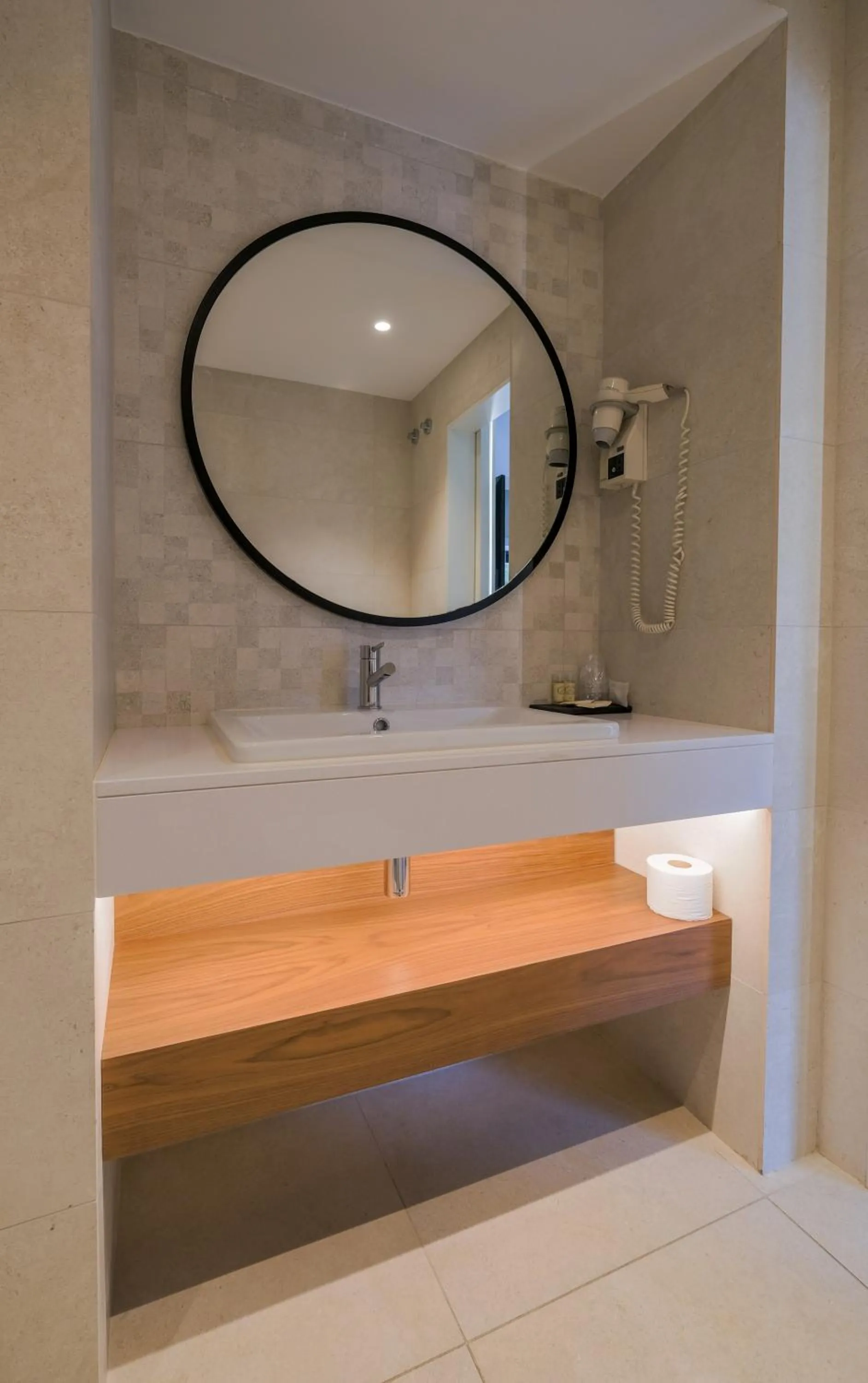 Bathroom in Hotel Vouga