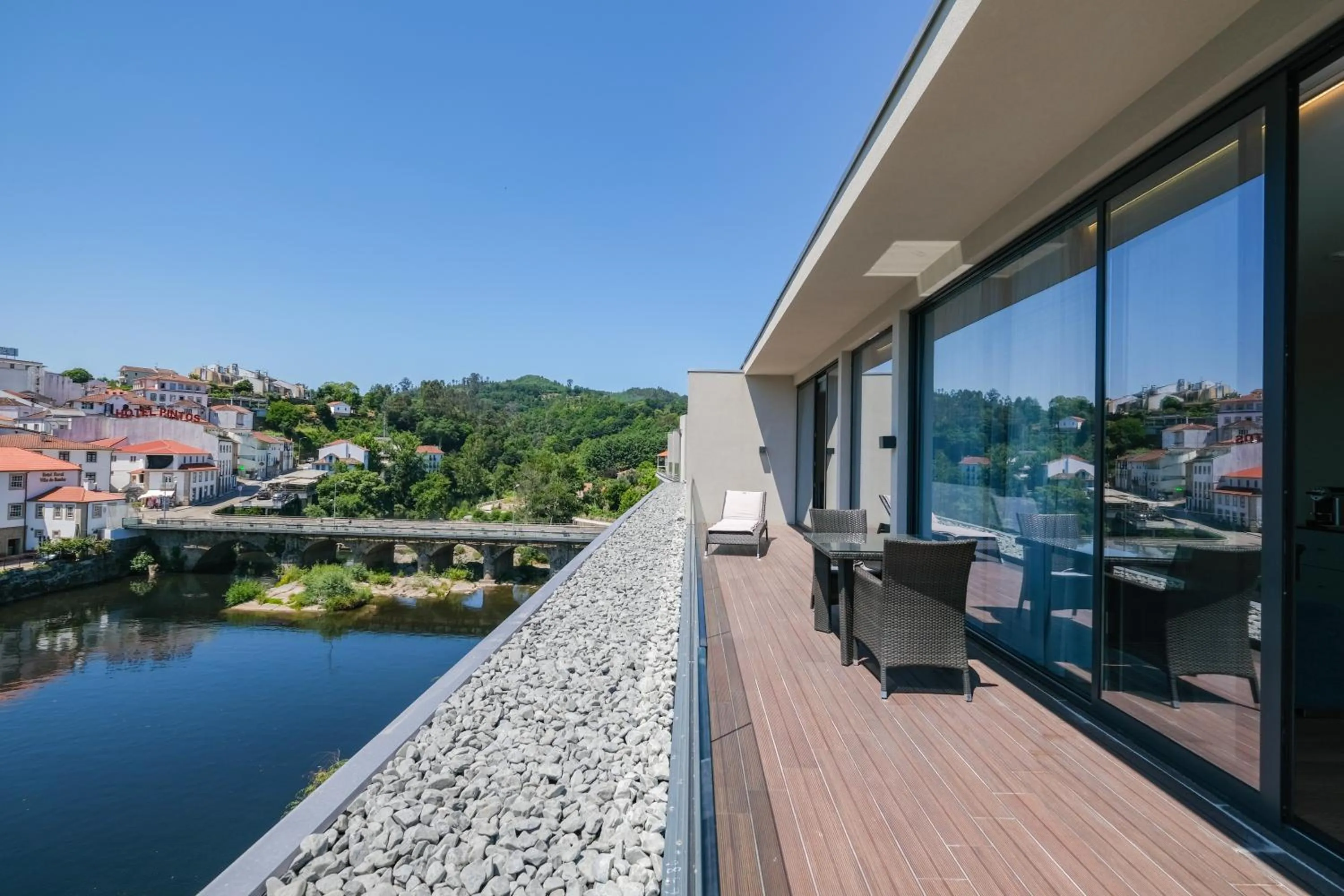 Balcony/Terrace in Hotel Vouga