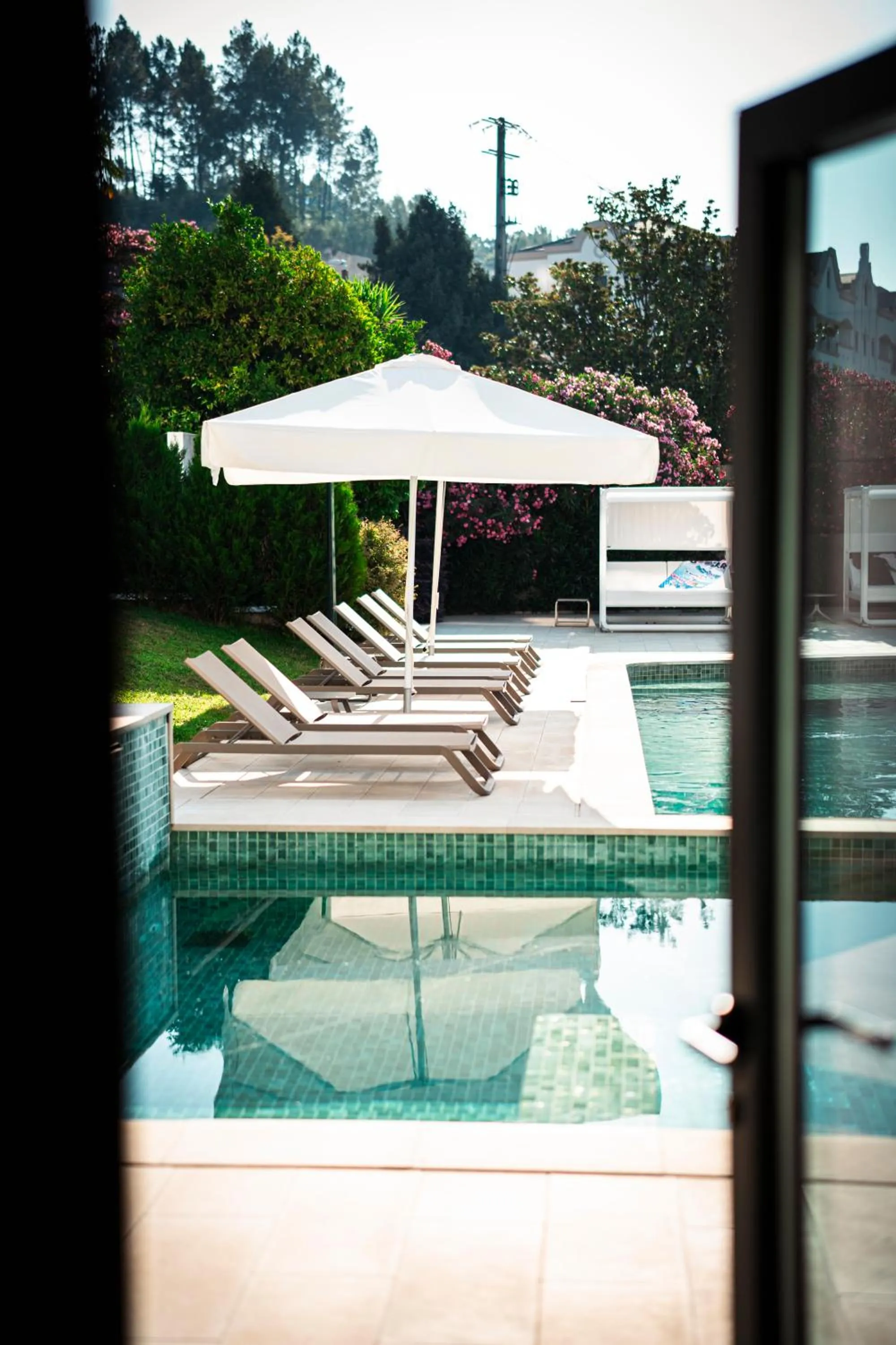 Swimming pool in Hotel Vouga