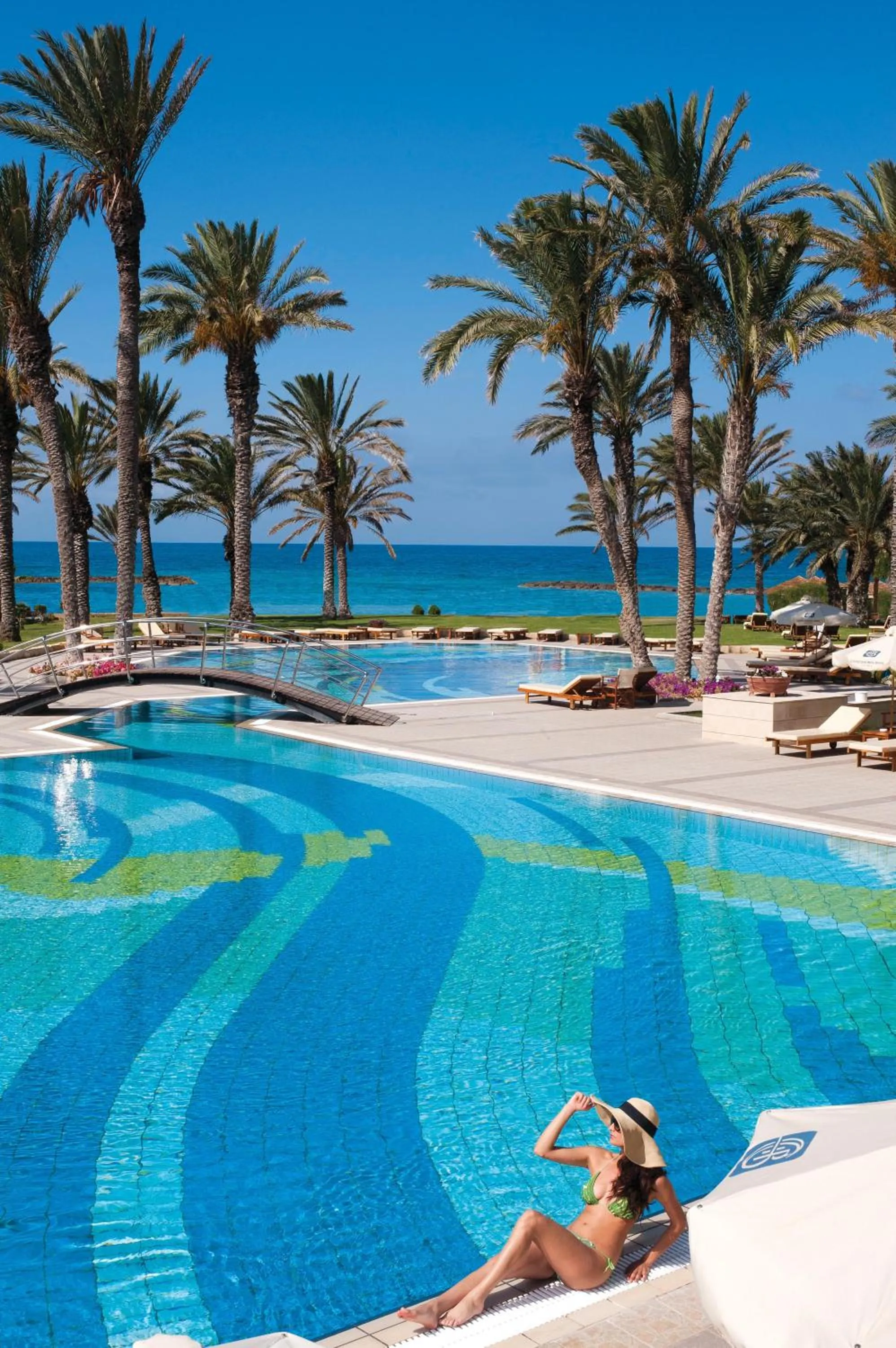 Pool view in Constantinou Bros Asimina Suites Hotel