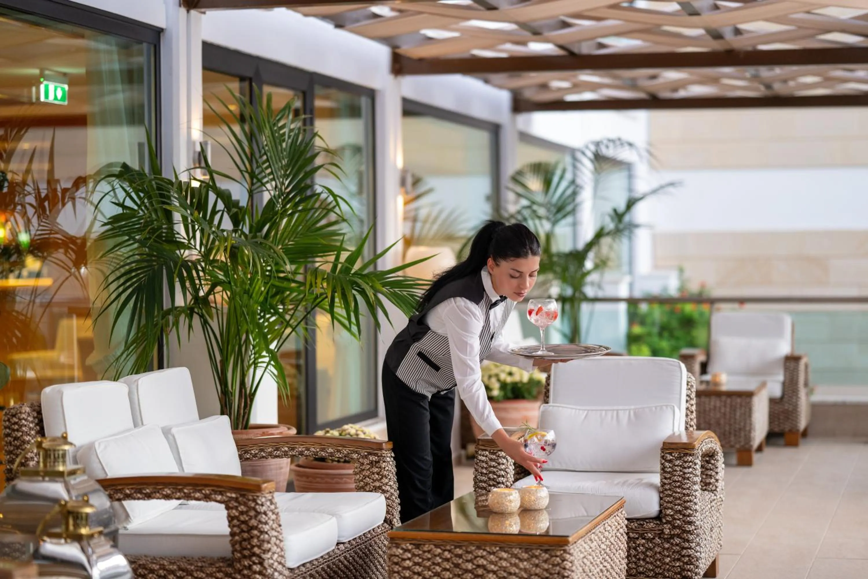 Lounge or bar in Constantinou Bros Asimina Suites Hotel