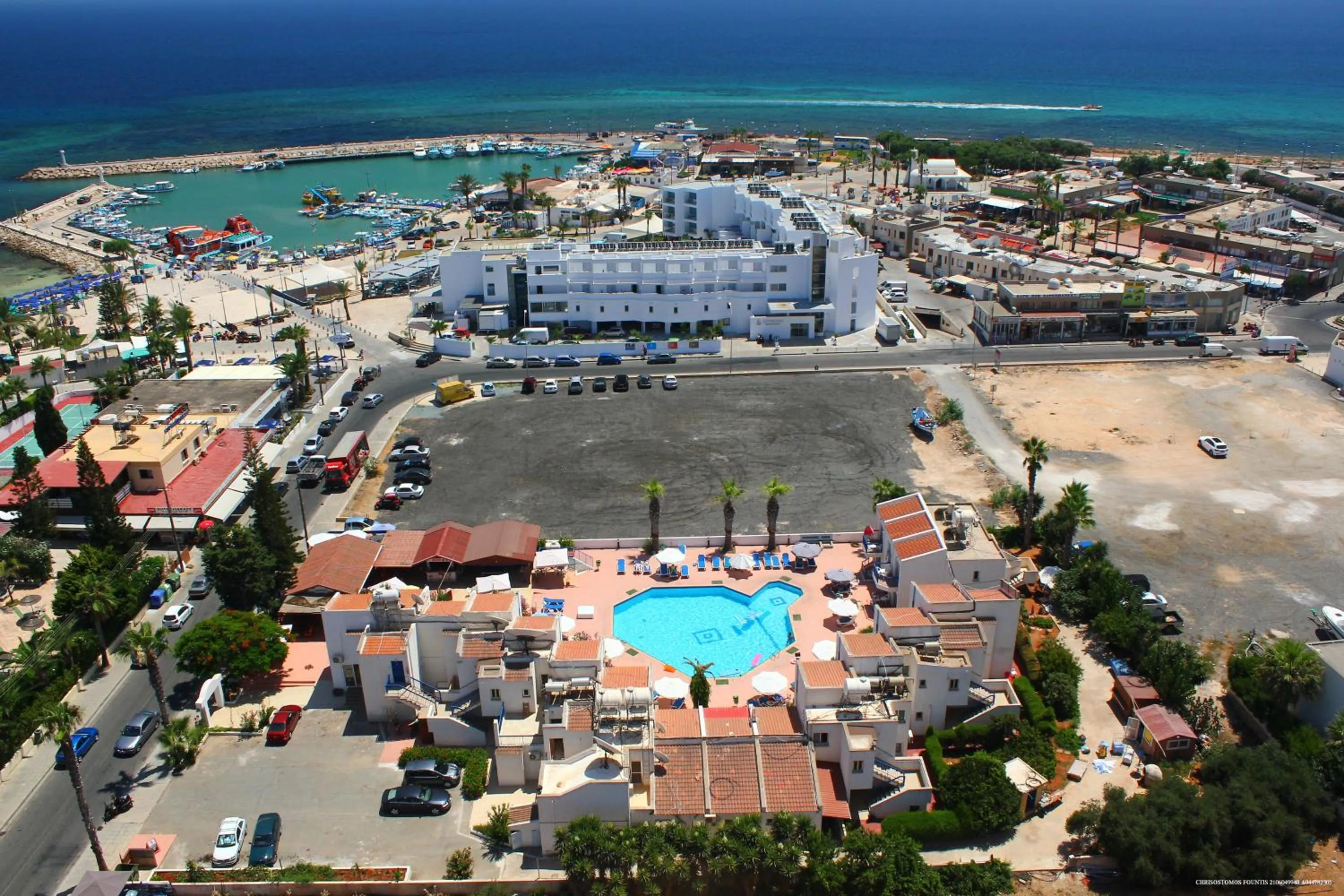 Bird's eye view in Alexia Hotel Apartments