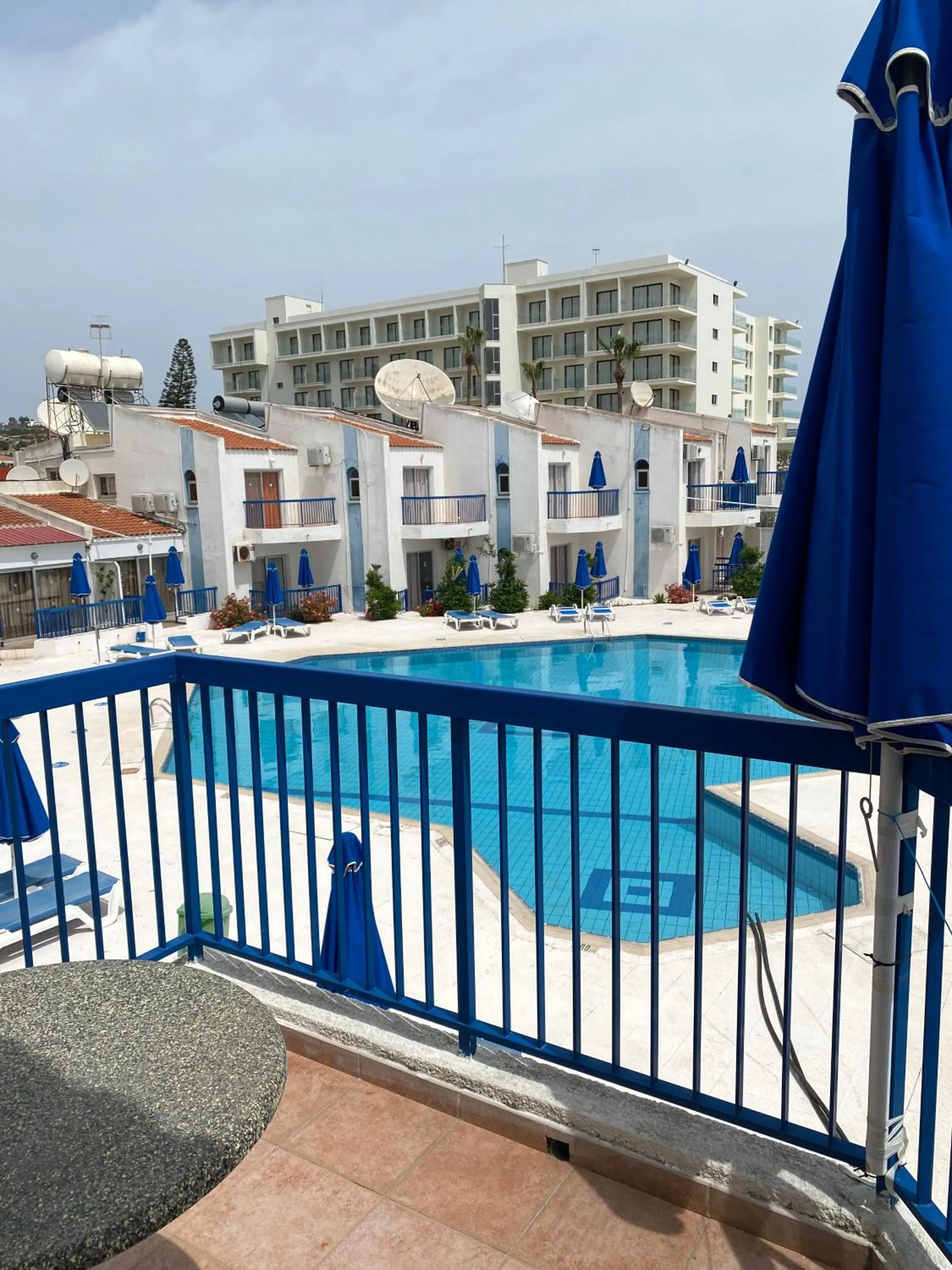 Balcony/Terrace in Alexia Hotel Apartments