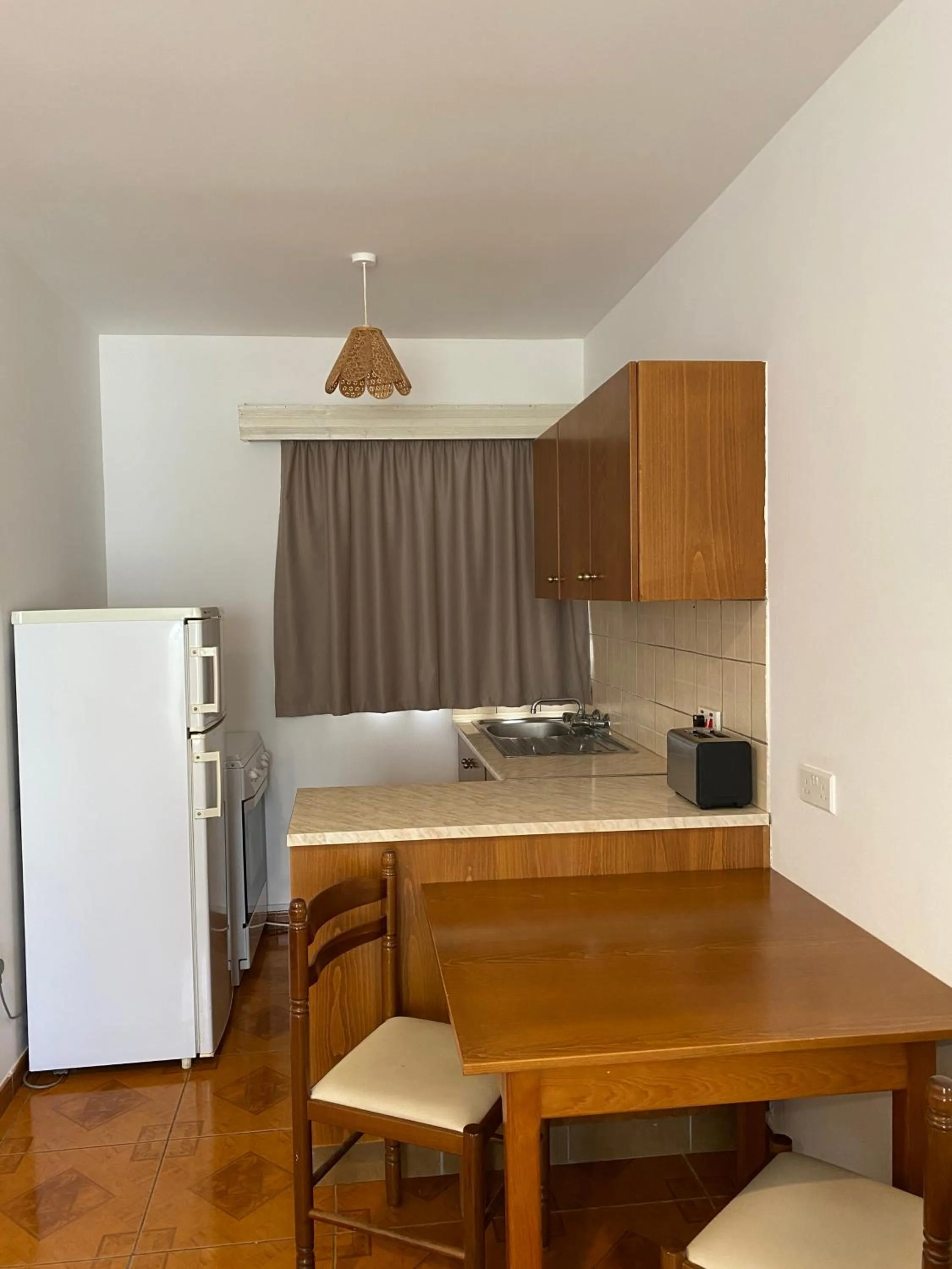 Kitchen or kitchenette in Alexia Hotel Apartments