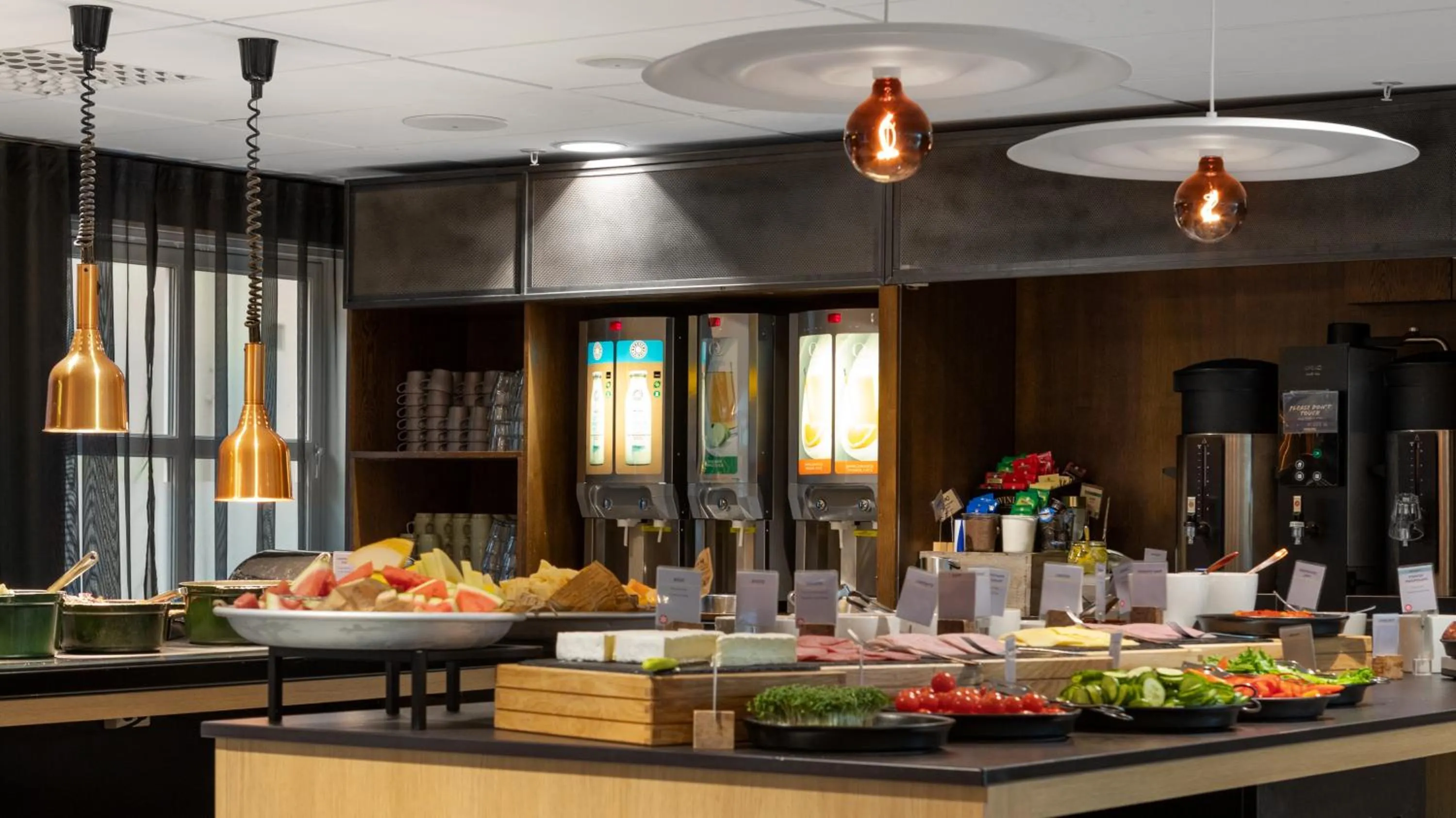 Buffet breakfast in Comfort Hotel Trondheim