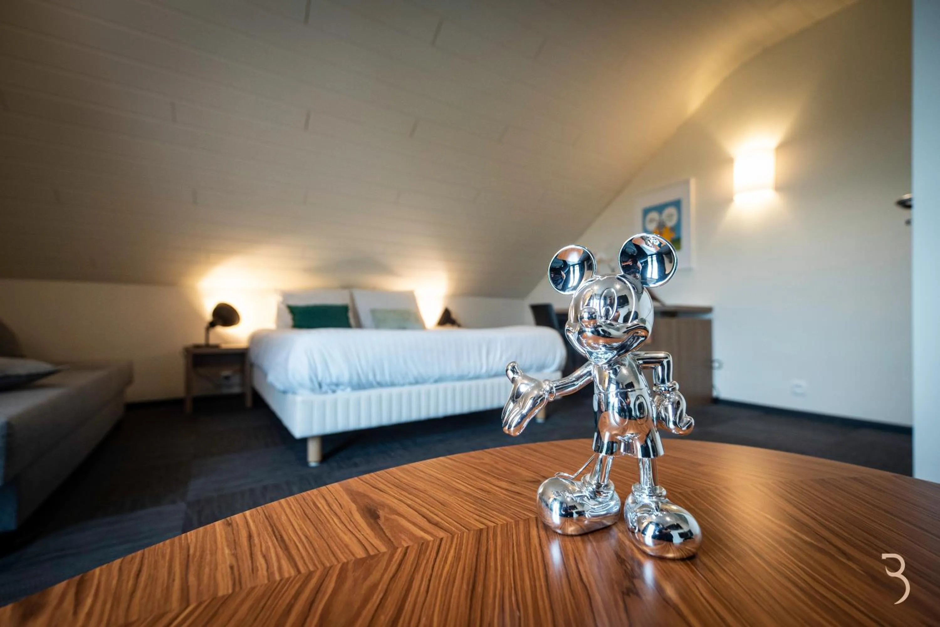 Bedroom, Bed in Smart Bnb - Hotel Battice