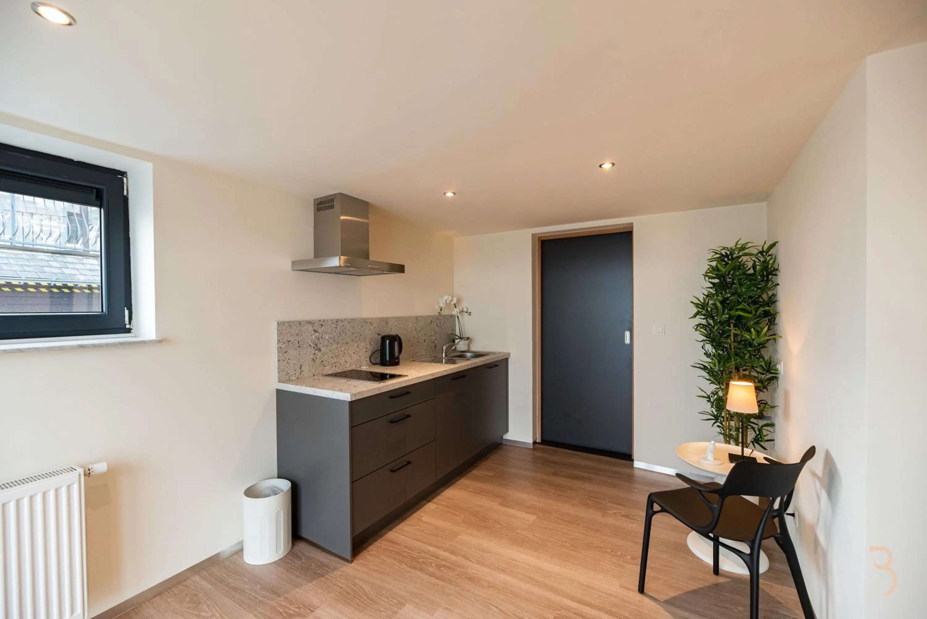 Kitchen or kitchenette in Smart Bnb - Hotel Battice