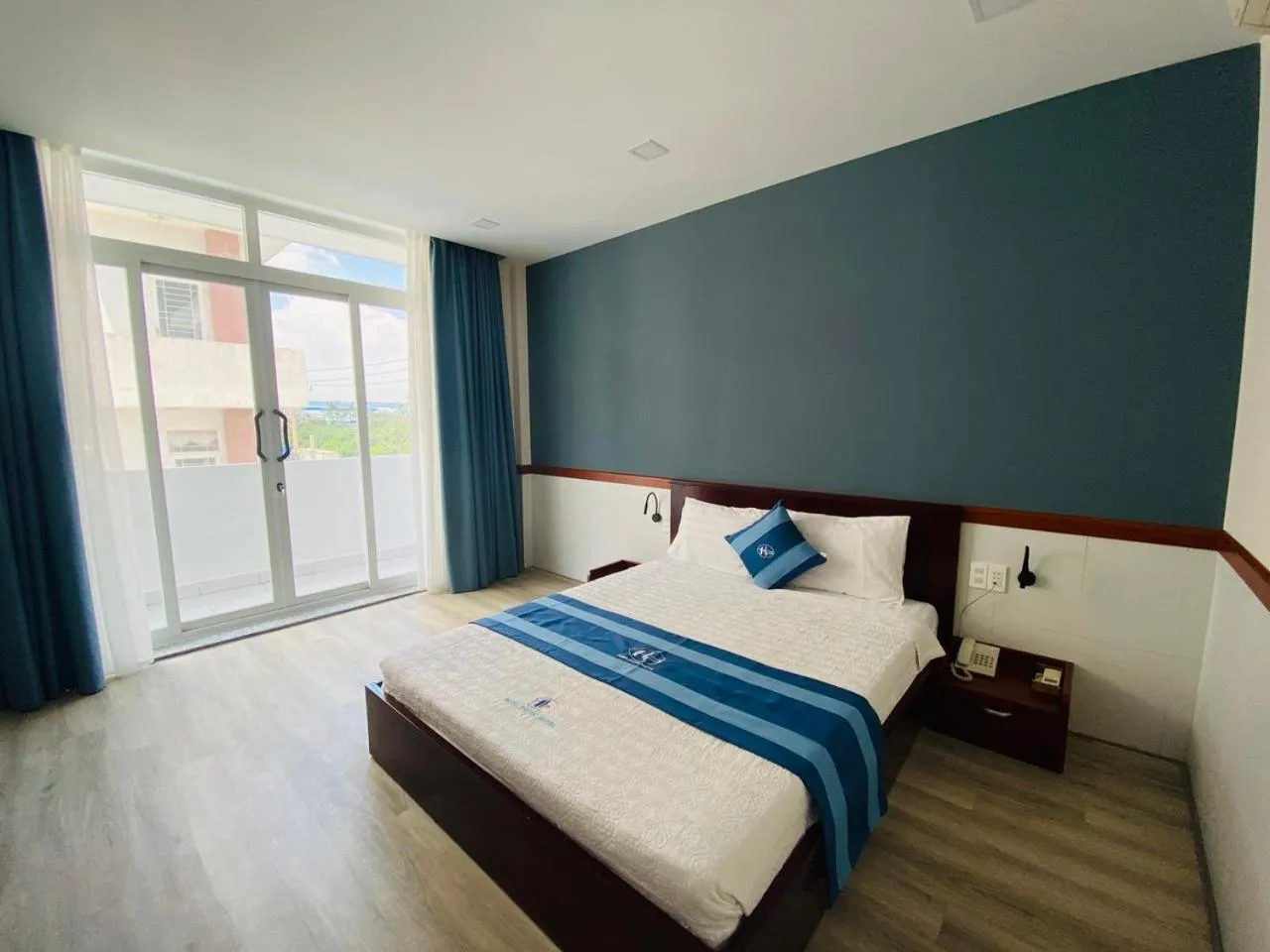 Bed in Hung Phuoc Hotel