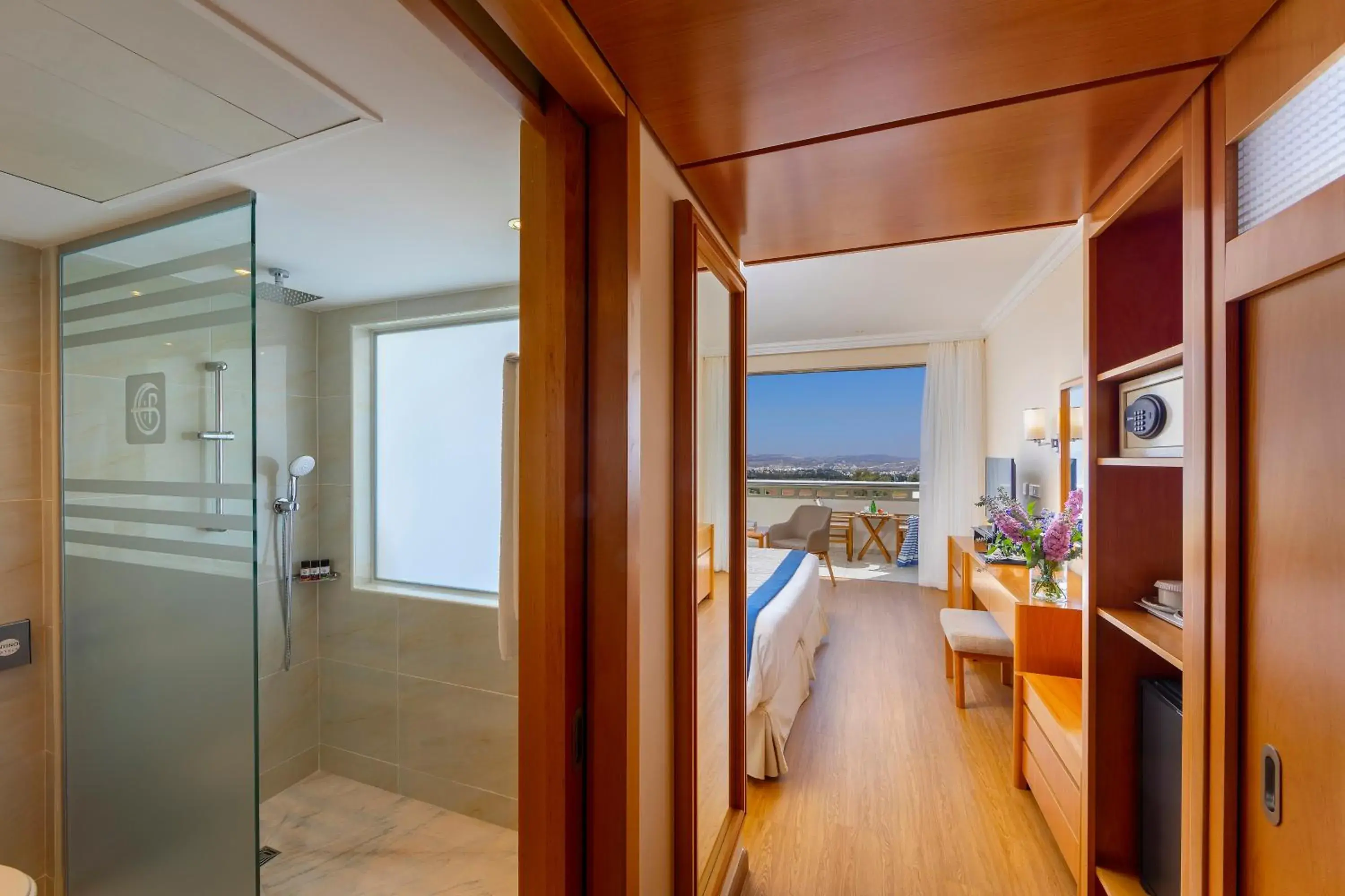 Superior Room with Land View in Constantinou Bros Athena Beach Hotel Superior Room with Land View in Constantinou Bros Athena Beach Hotel