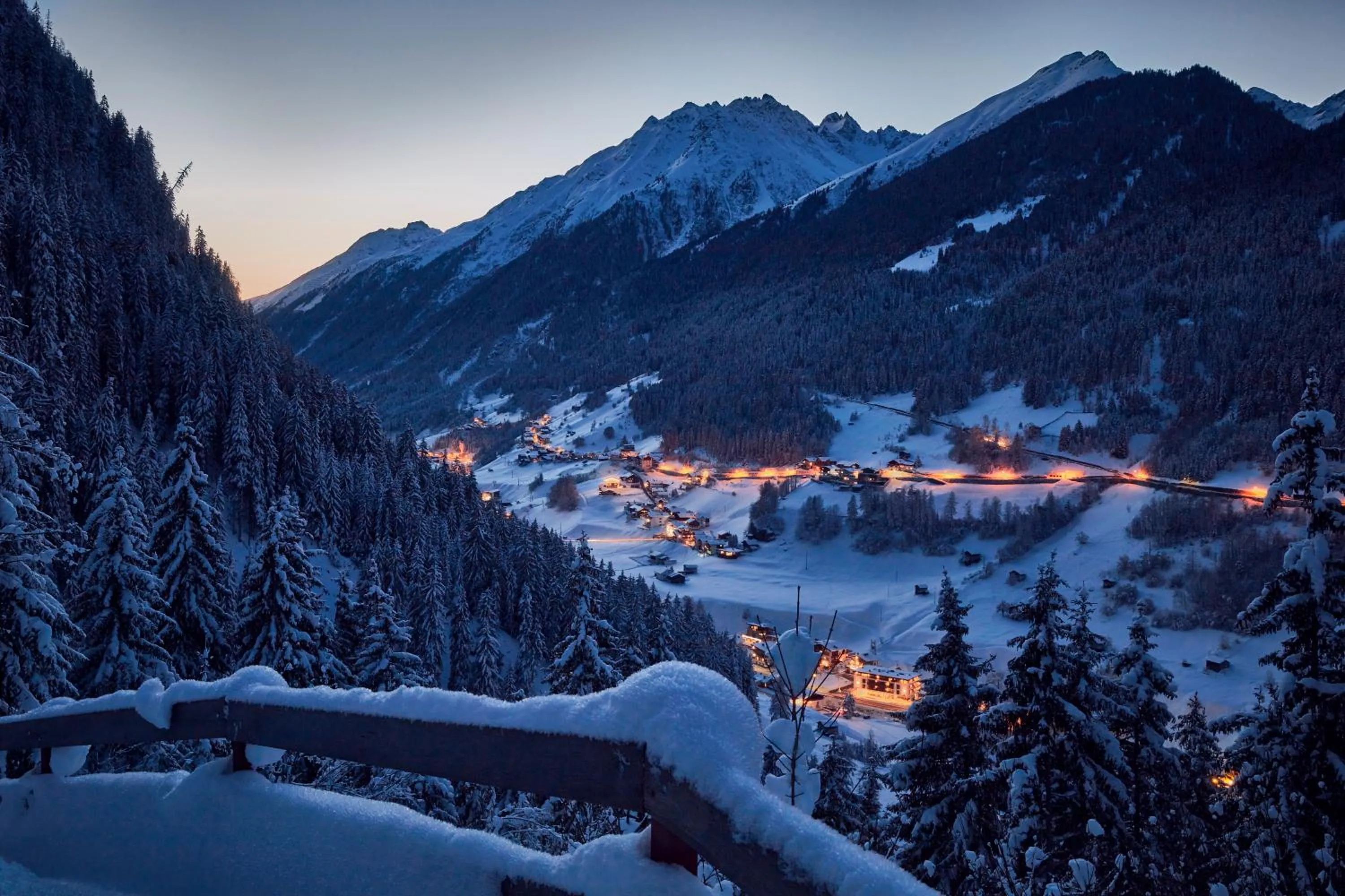 View (from property/room) in Hotel Sunshine Superior "ADULTS ONLY" Ischgl - Kappl