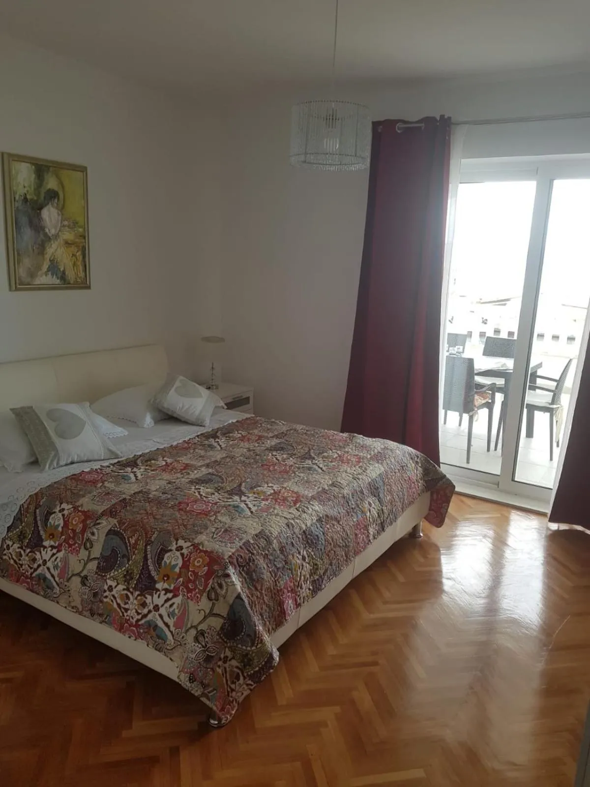 Bed in Apartments Duje