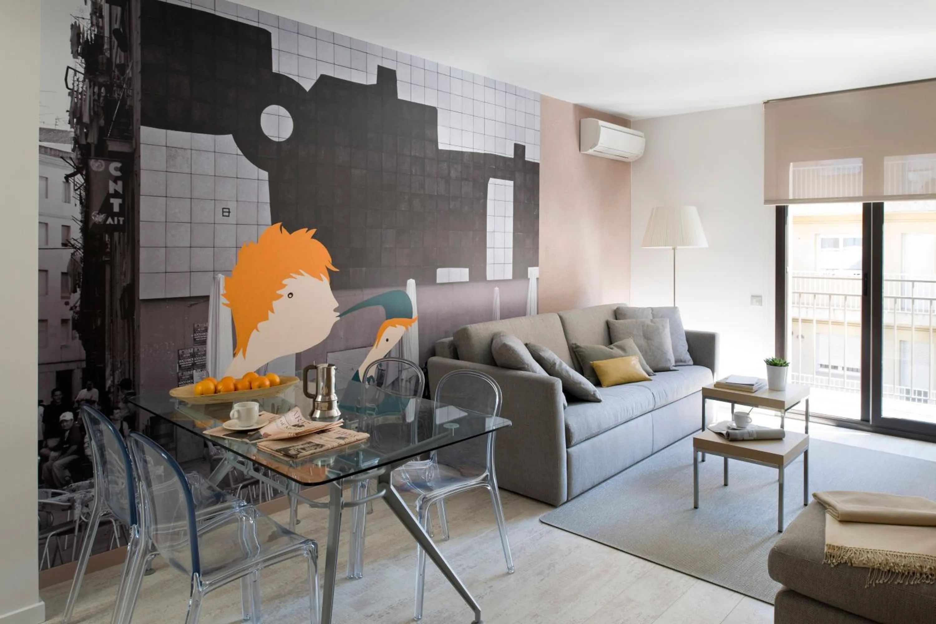 Living room in Eric Vökel Boutique Apartments - BCN Suites