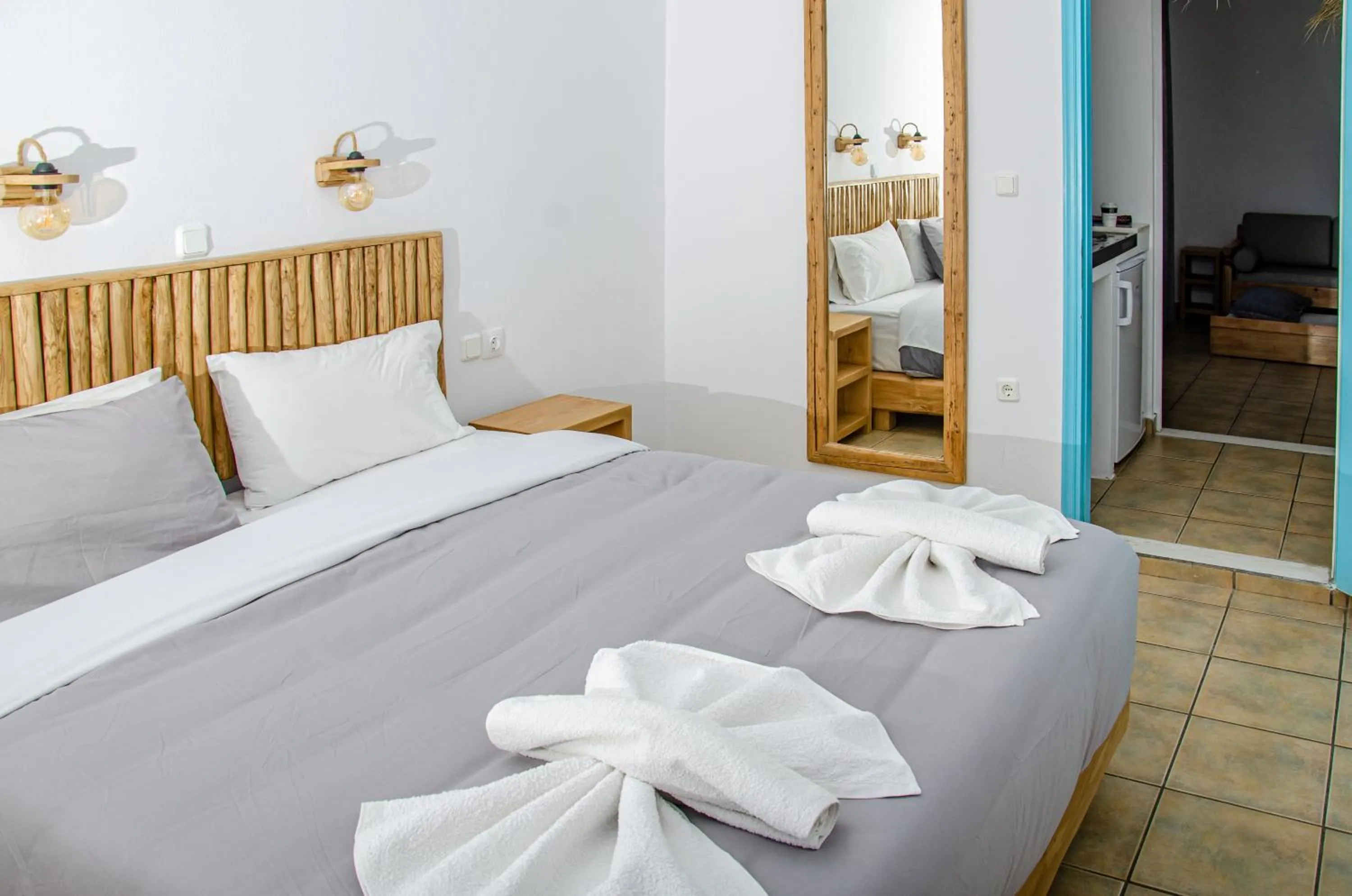 Bed in Hotel Livadia