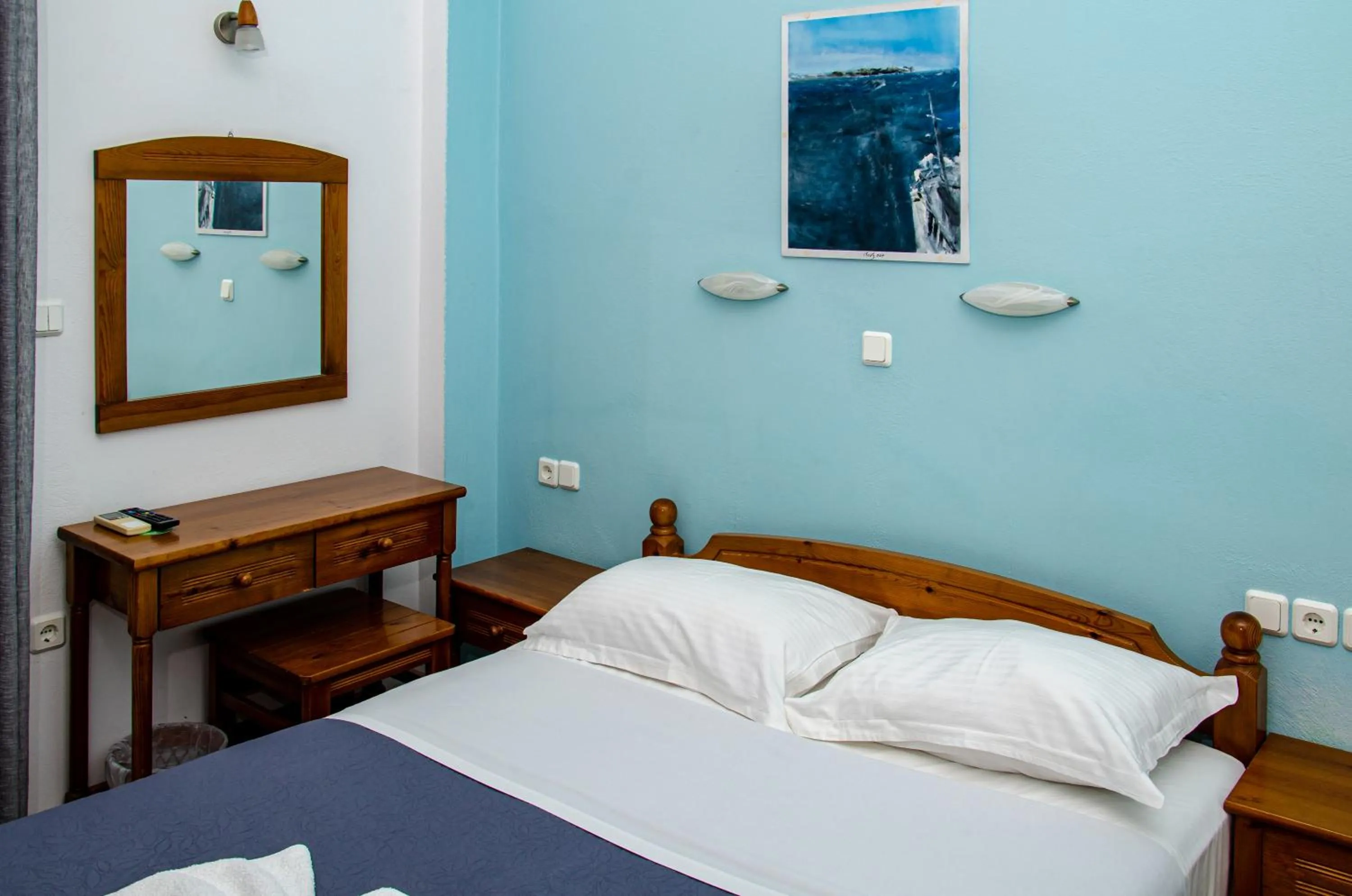 Bed in Hotel Livadia