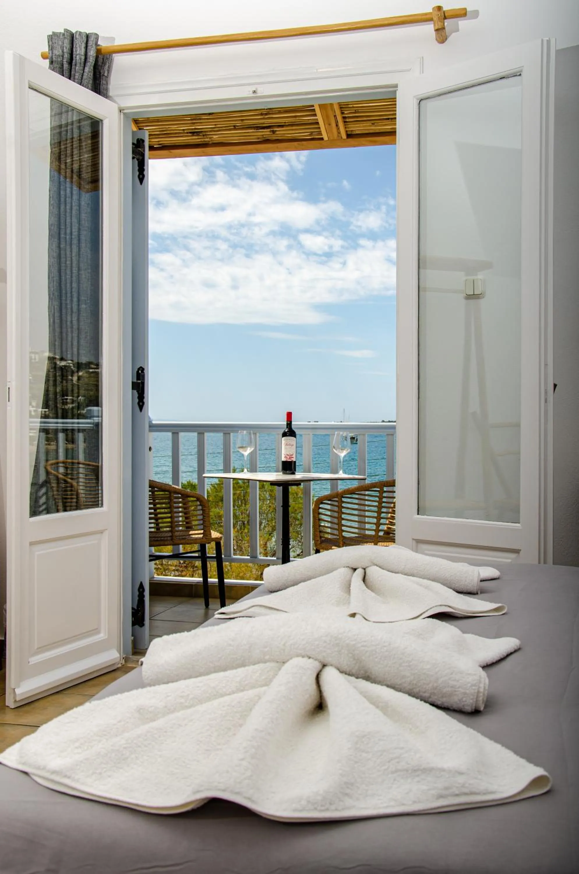 Bed in Hotel Livadia