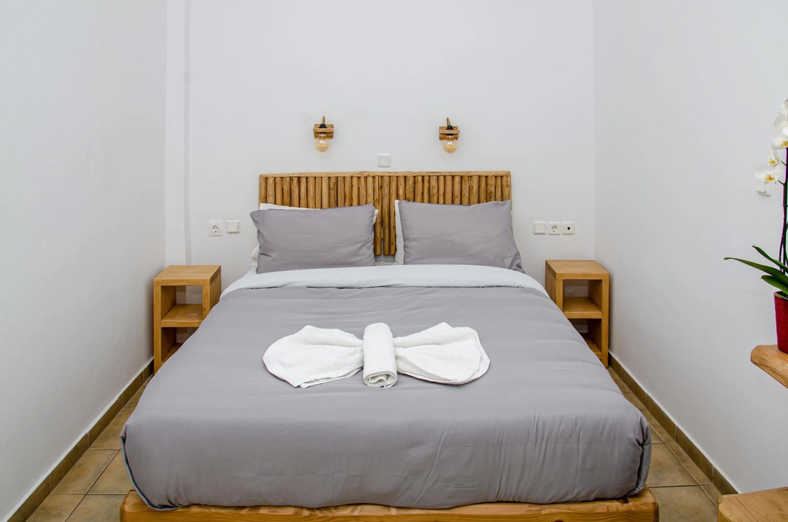 Bed in Hotel Livadia