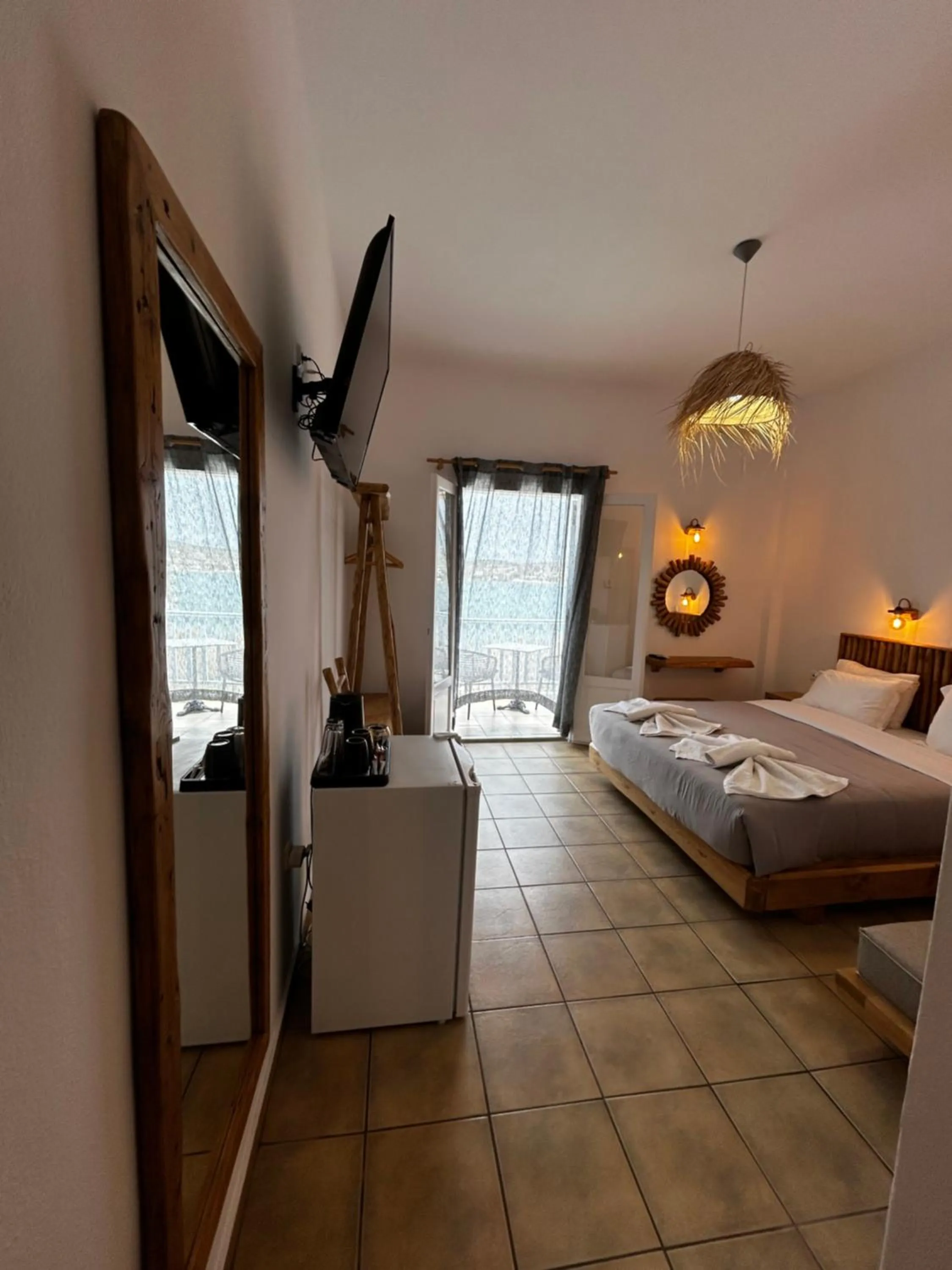 Bed in Hotel Livadia