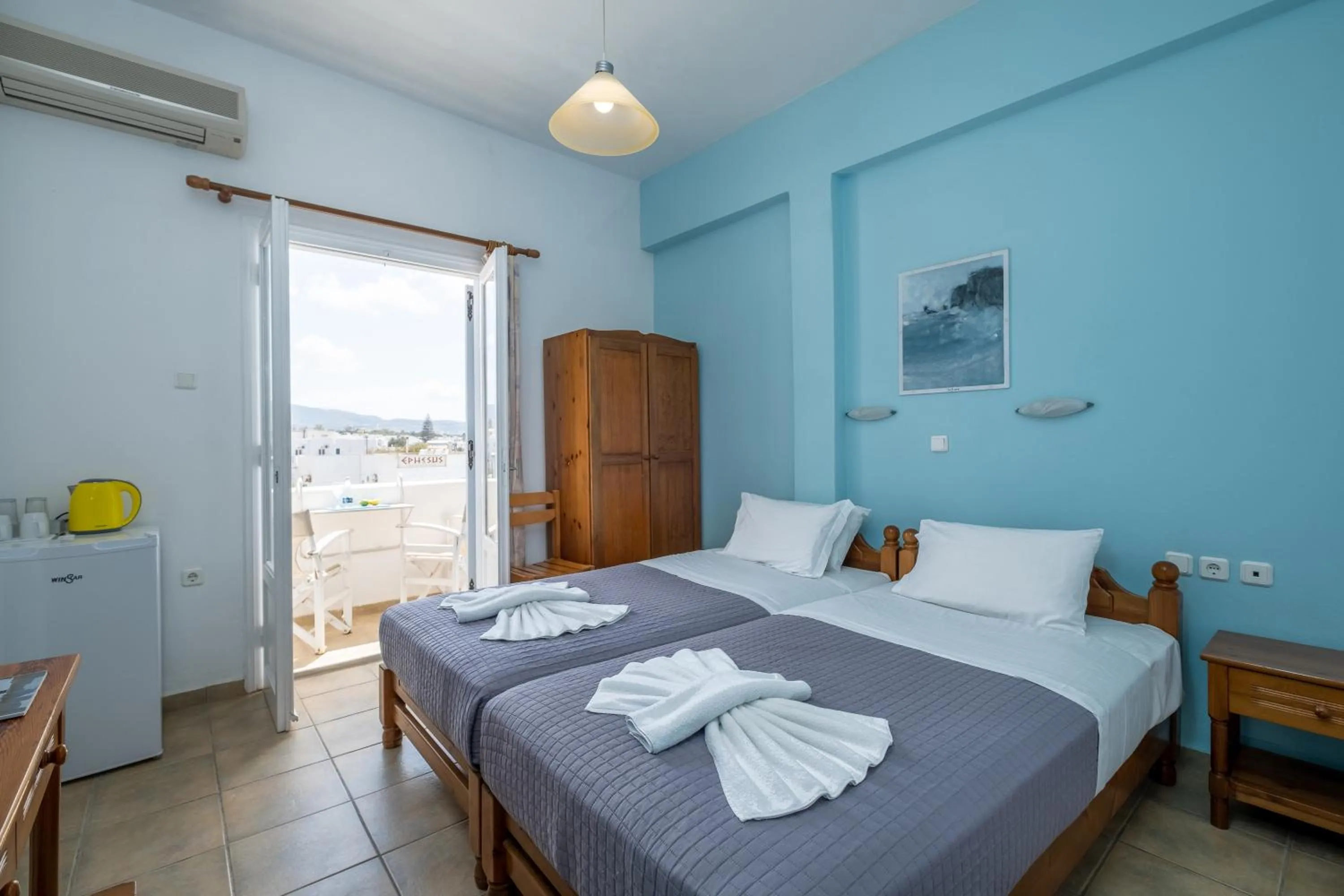 Bed in Hotel Livadia