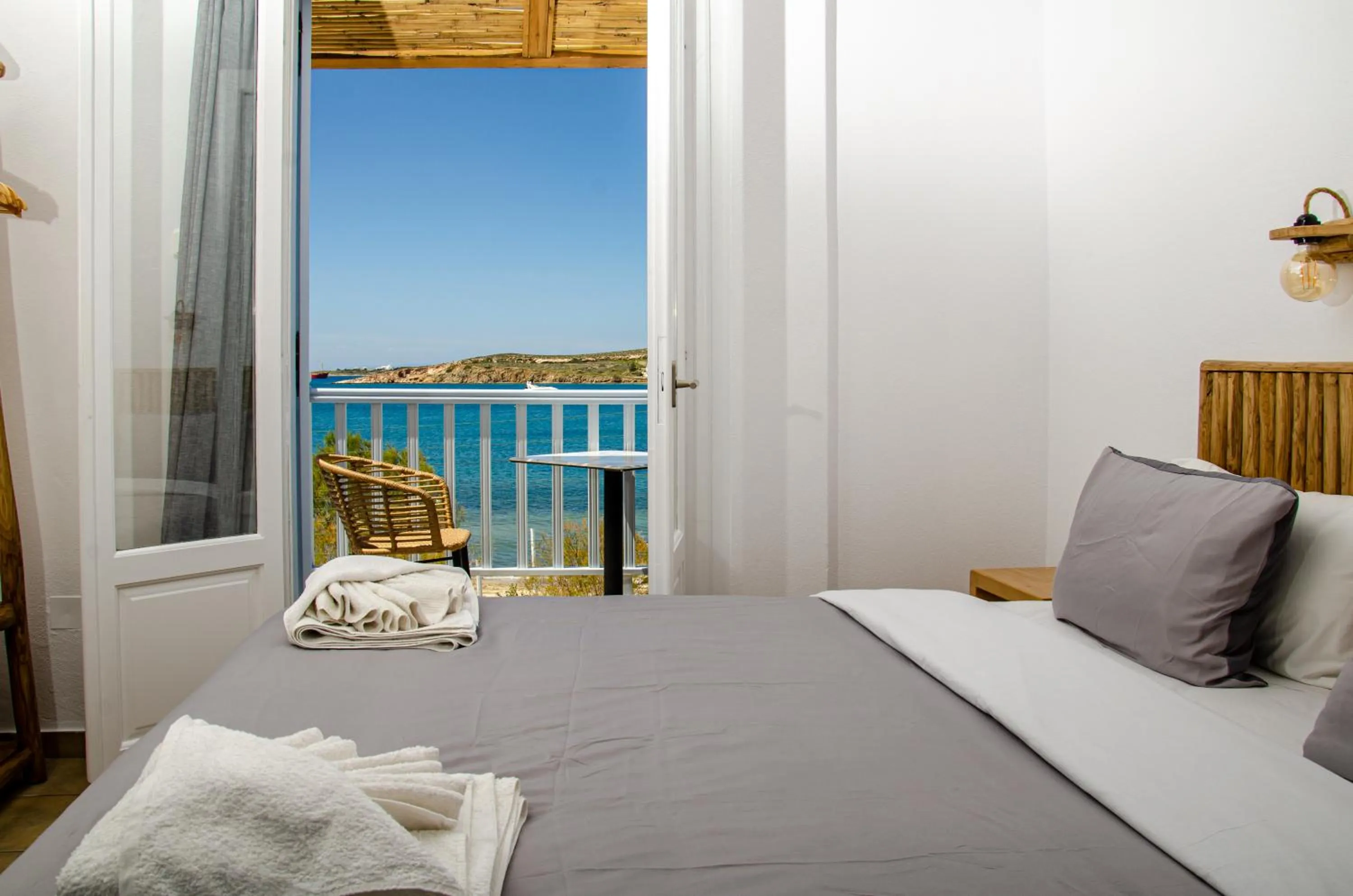 Bed in Hotel Livadia