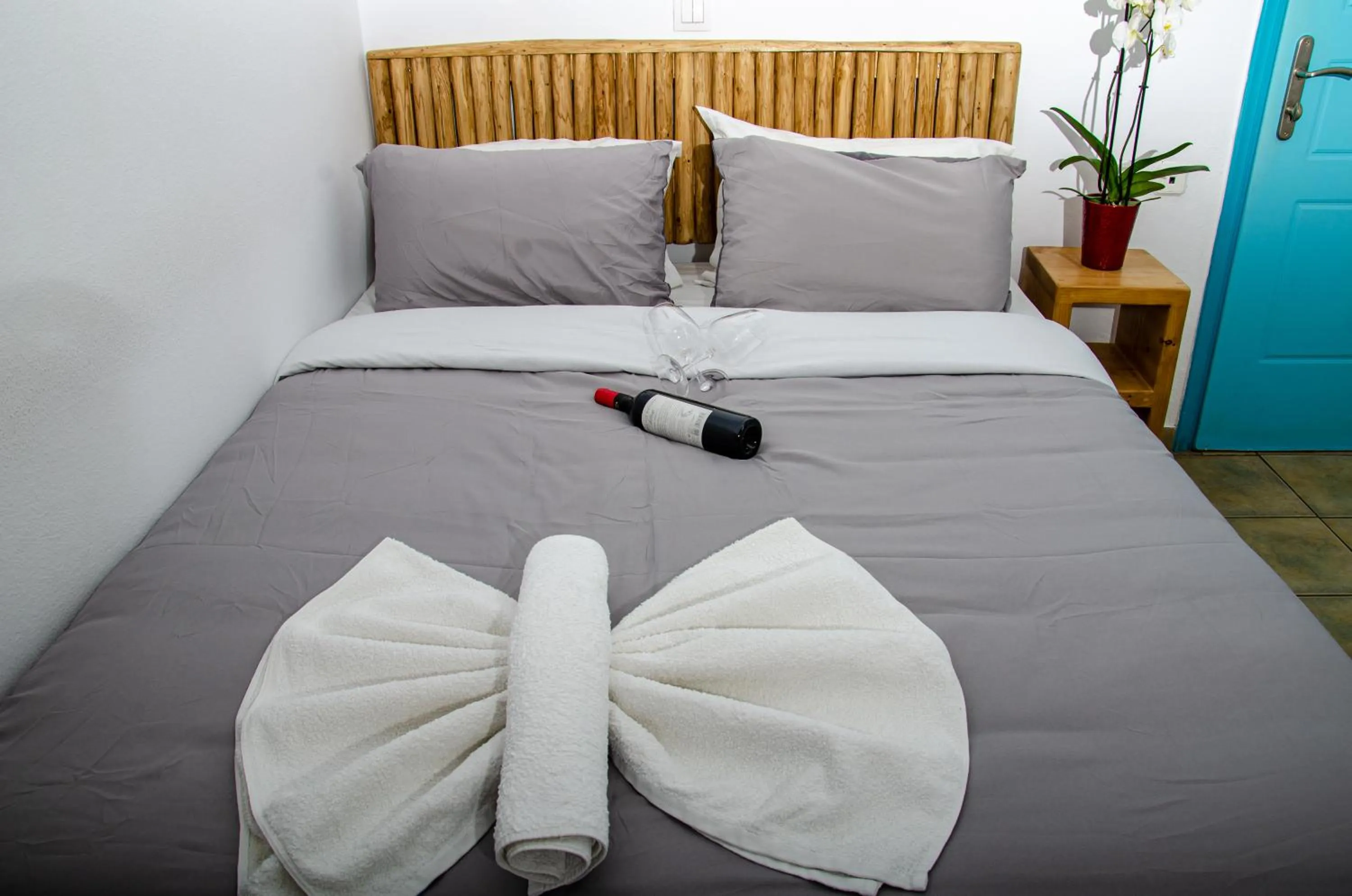 Bed in Hotel Livadia