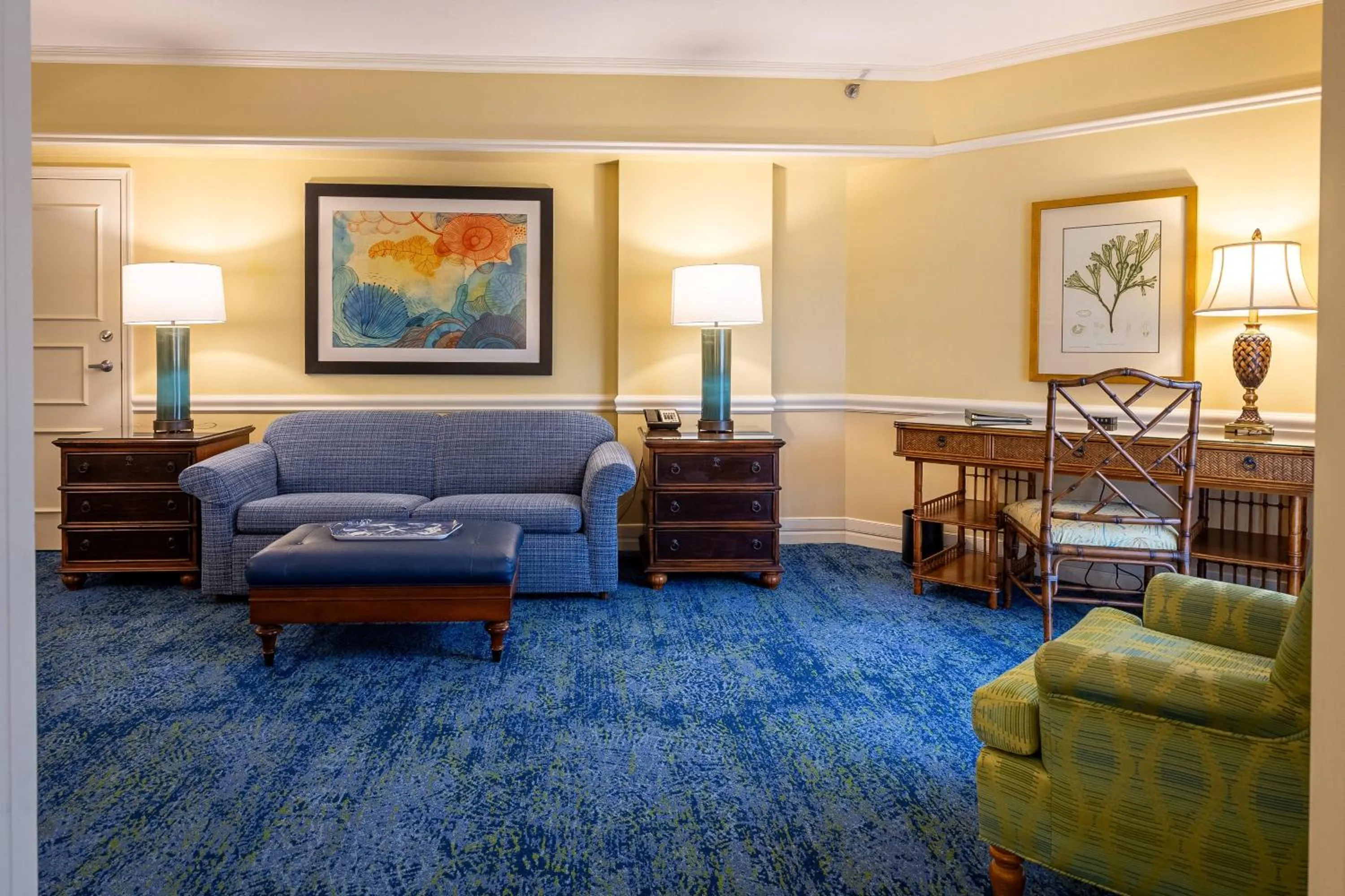 Living room in The Lago Mar Beach Resort and Club