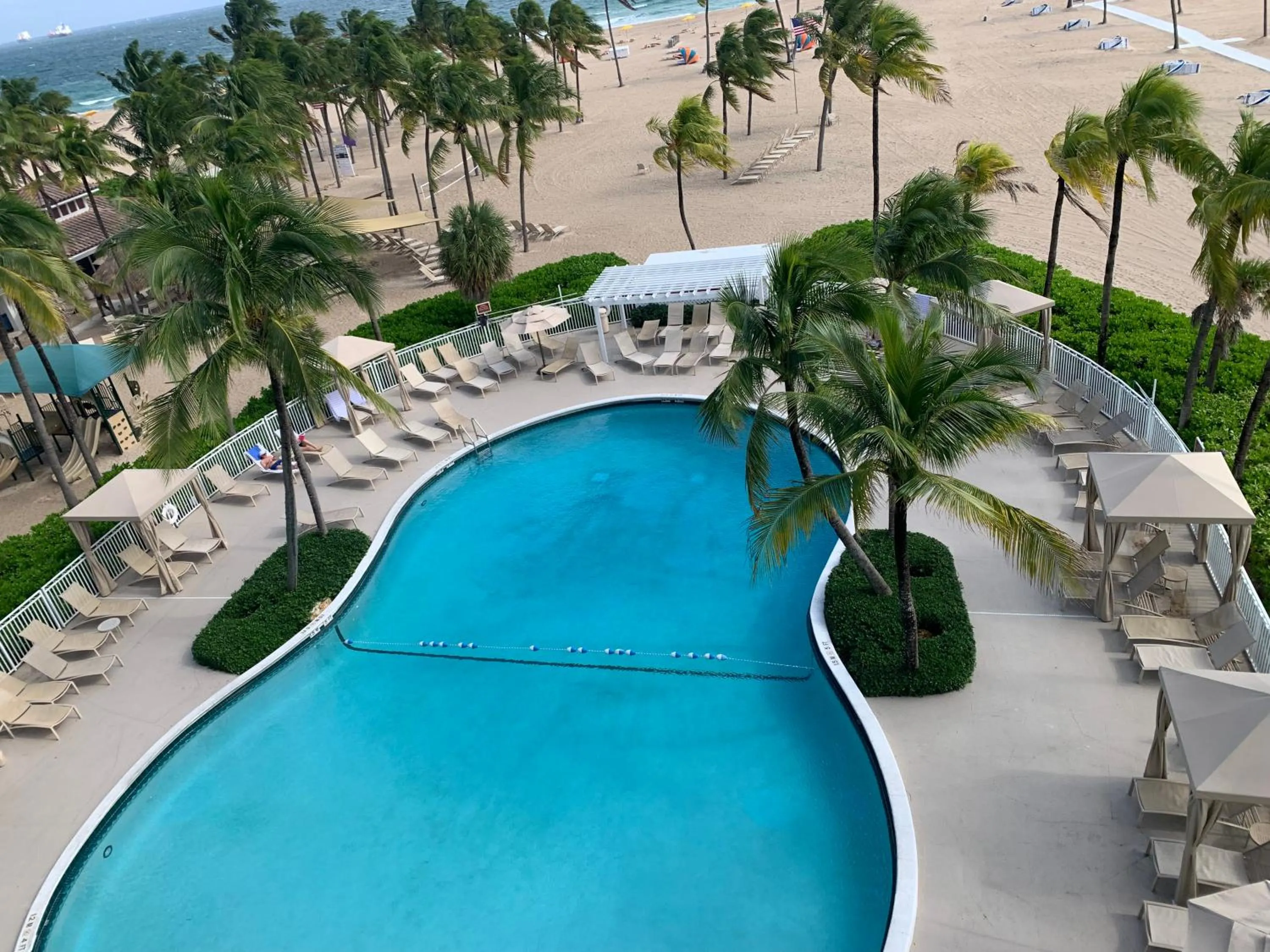 Swimming pool in The Lago Mar Beach Resort and Club