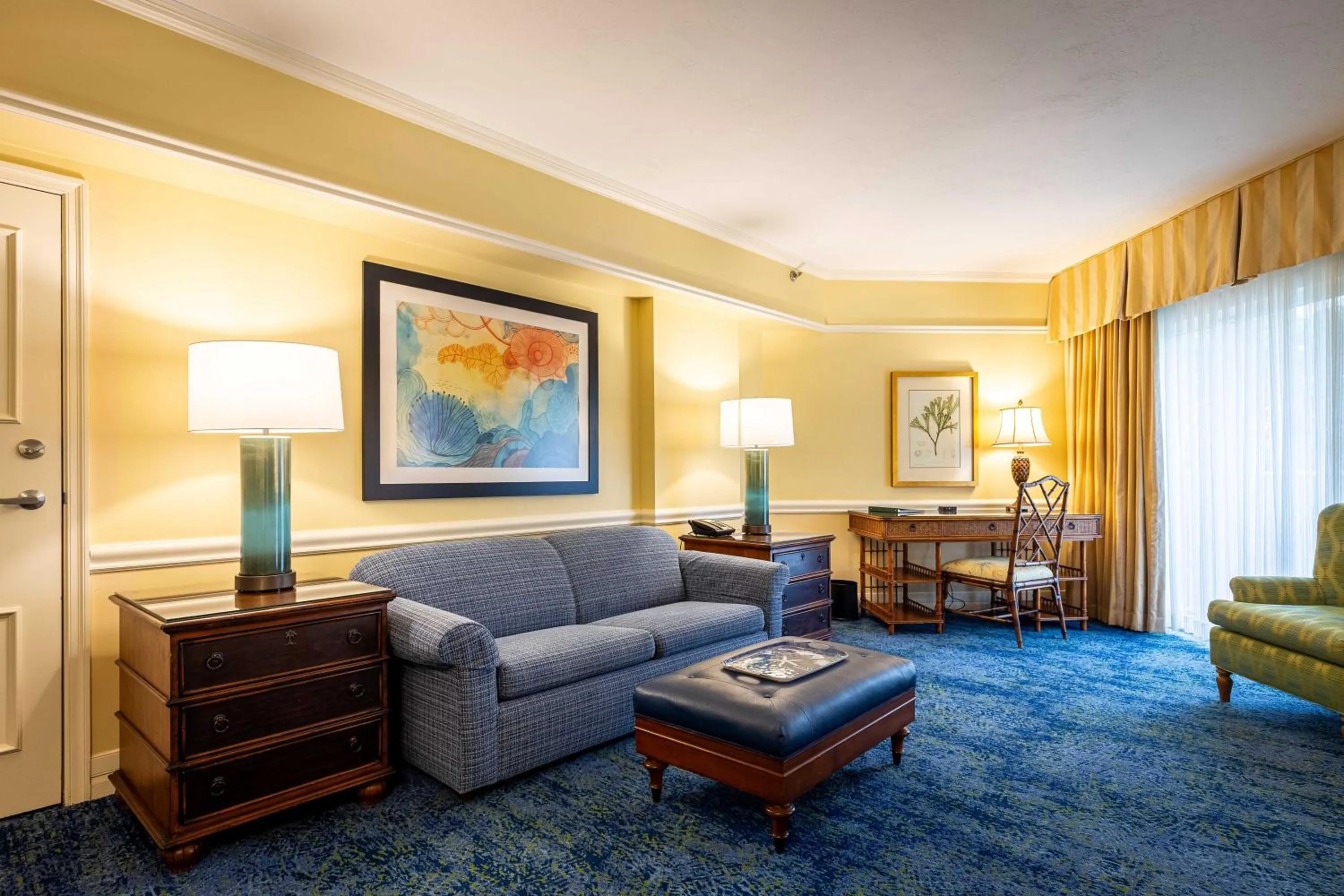 Living room in The Lago Mar Beach Resort and Club